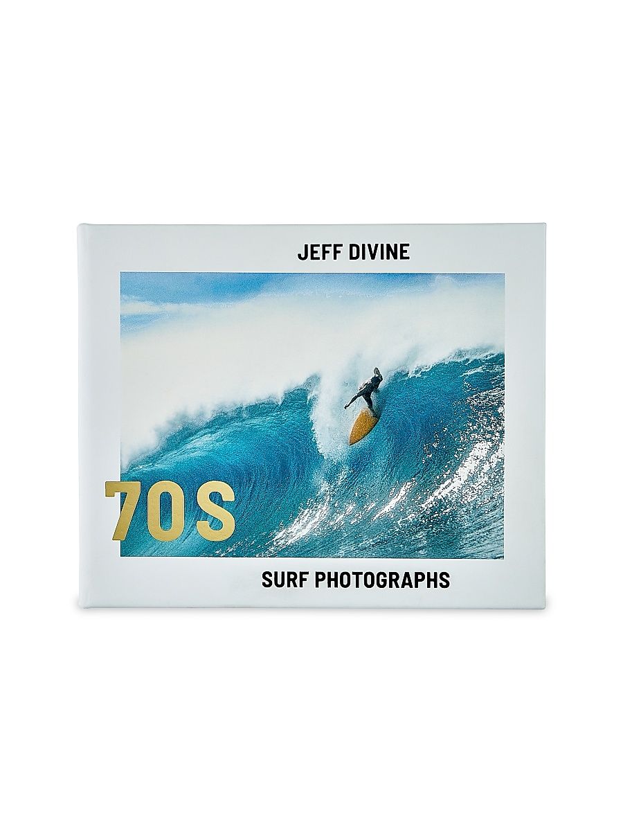 Jeff Divine: 70s Surf Photographs Leather Bound Special Edition Book - White