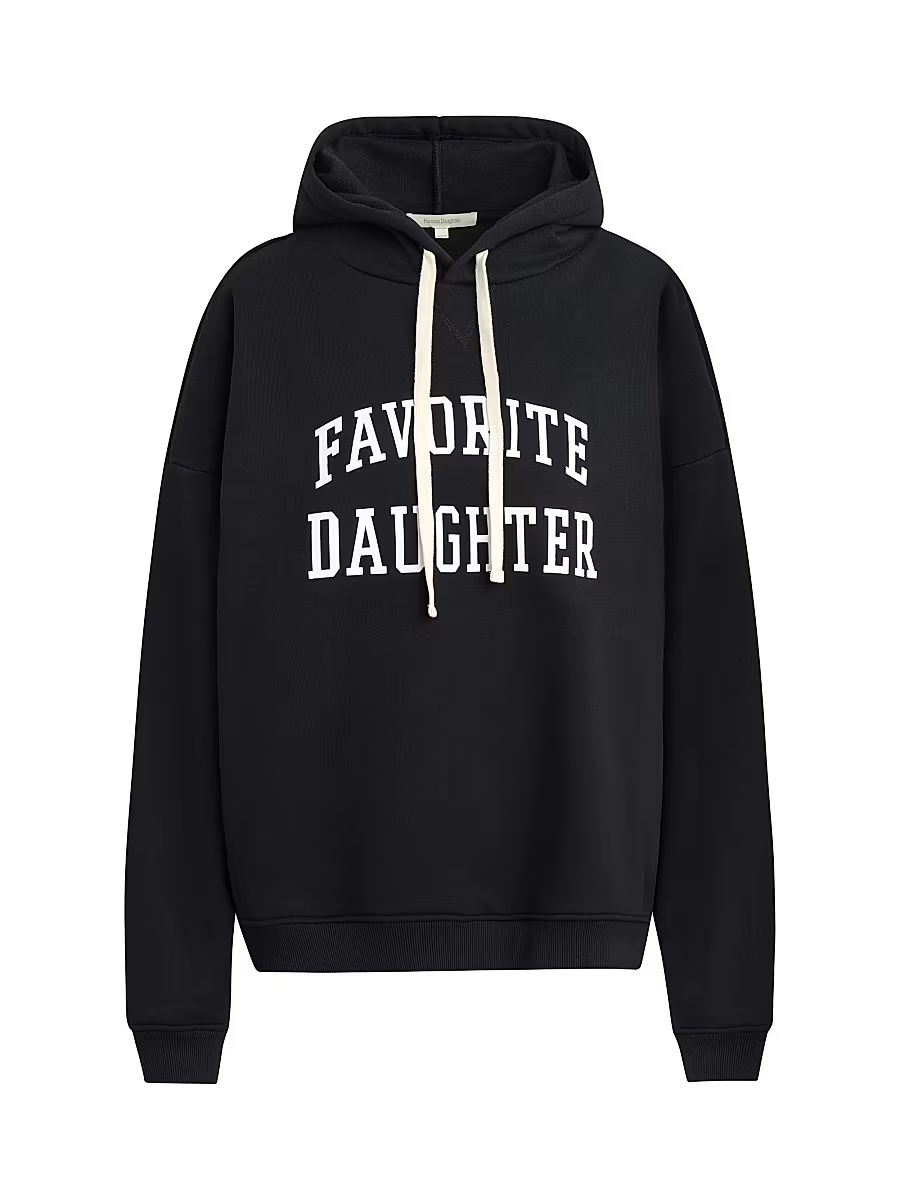 Women's The Collegiate Logo Hoodie - Black - Size XS