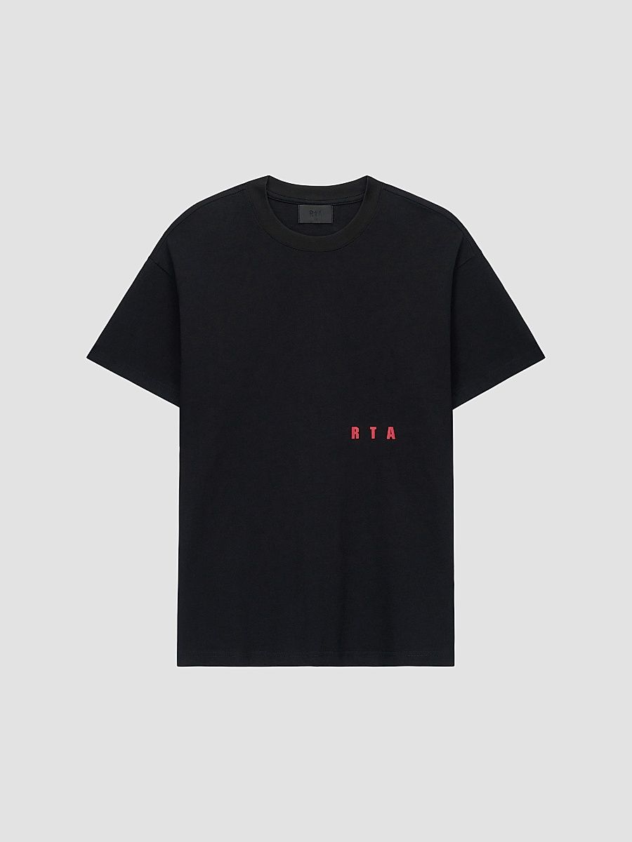 Men's Curva Ultra Colin Oversized T-Shirt - Black Ultra - Size XS