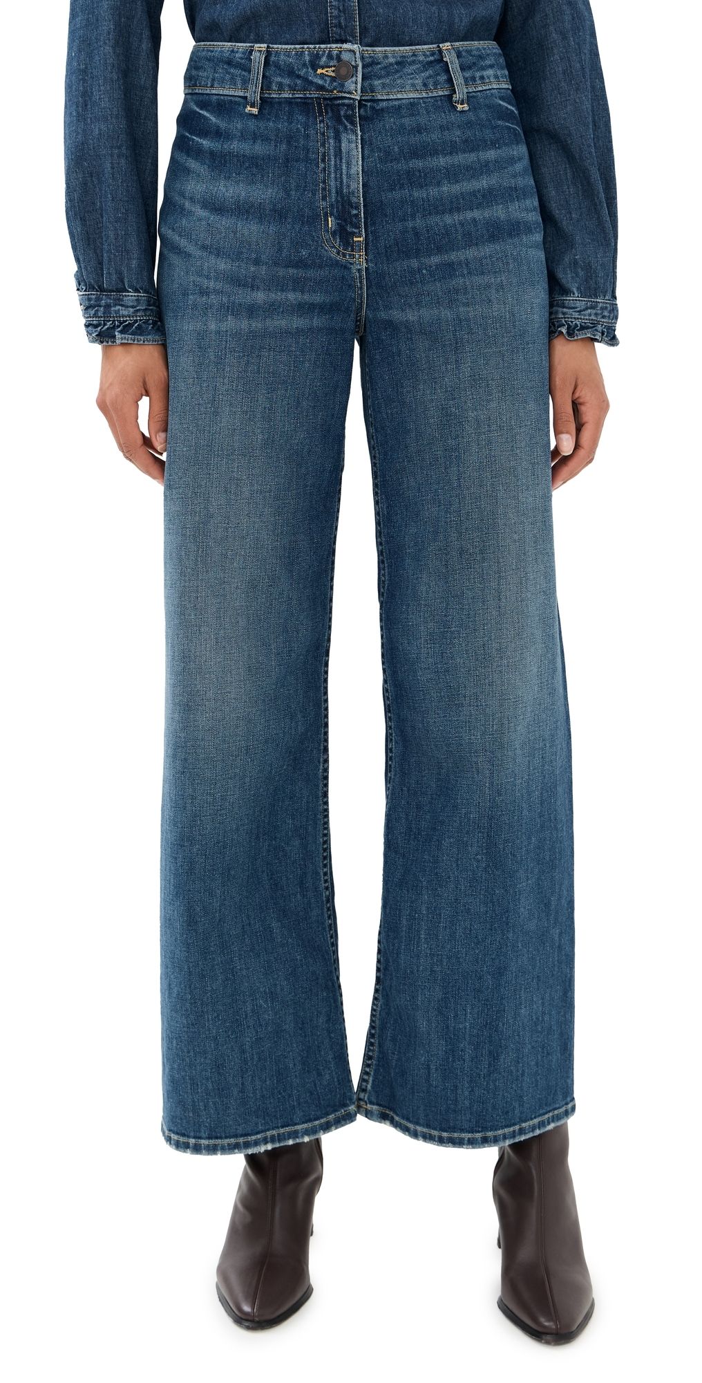 Nili Lotan Megan Jeans Classic Wash 30