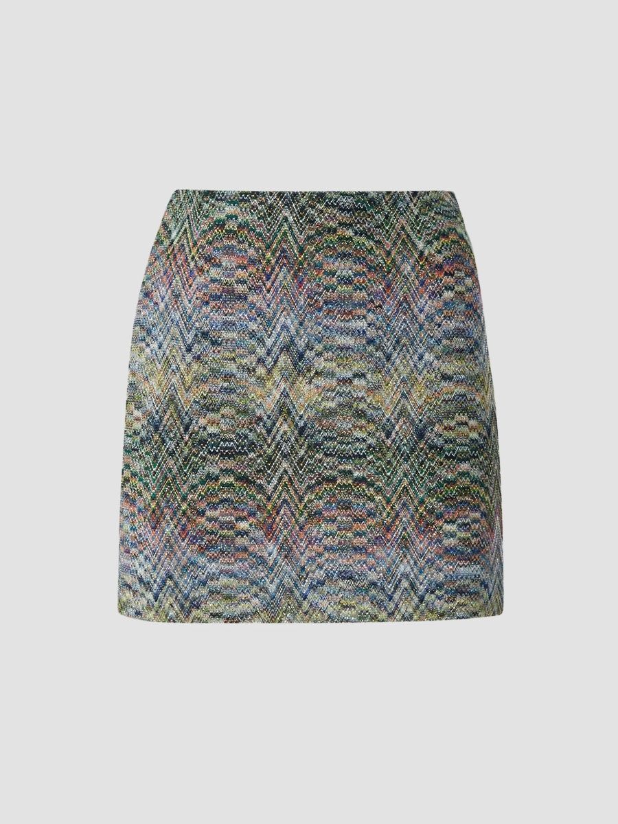 Missoni Women's Swirl Pattern Mini Skirt - Multicolor - Size 0