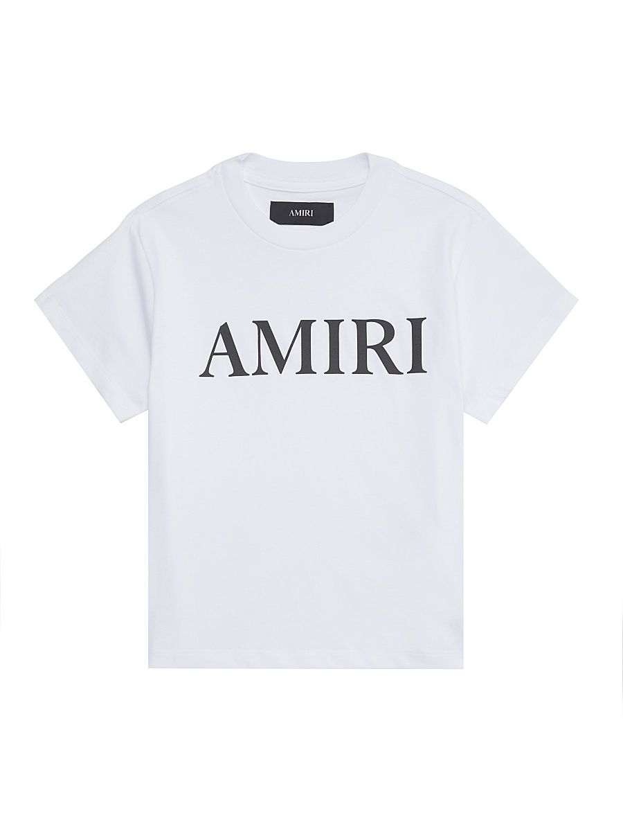 Little Kid's & Kid's Core Logo T-Shirt - White - Size 6