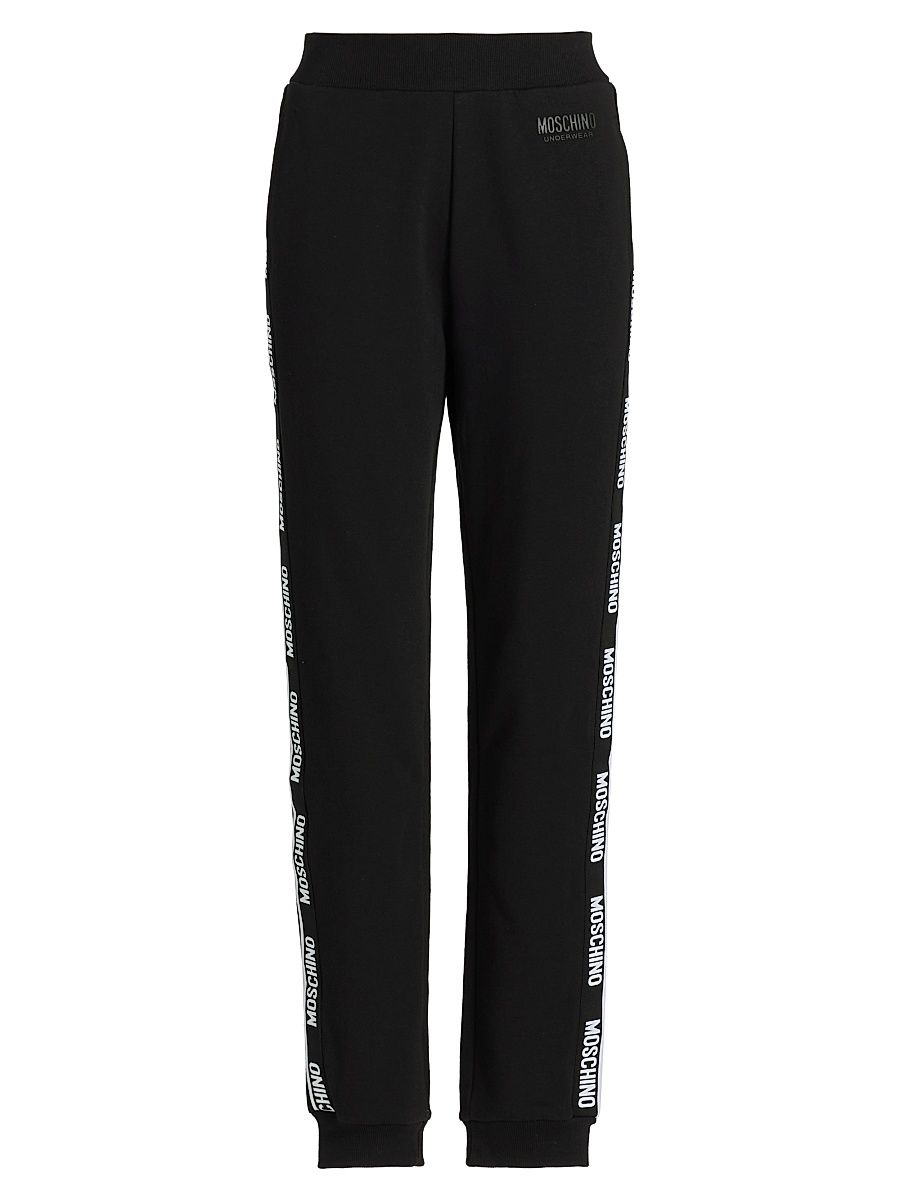 Women's Moschino Intimo Donna Logo Pants - Black - Size Medium