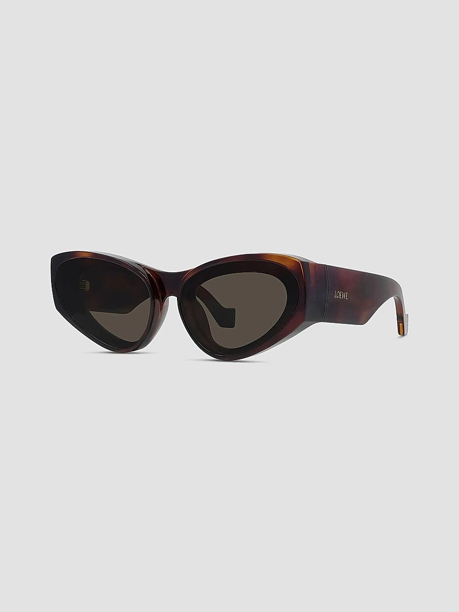 LOEWE Women's LOEWE x Paula's Ibiza Havana 62MM Cat-Eye Sunglasses - Dark Havana Brown