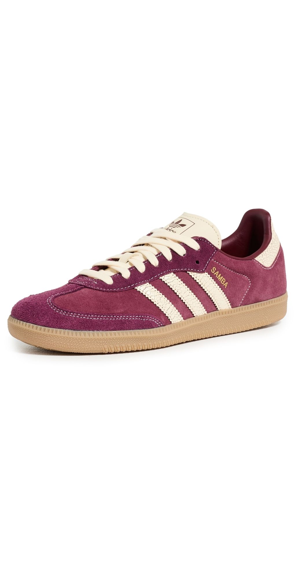adidas Samba OG Sneakers Shadow Red/Warm Vanilla/Gum 4 12.5