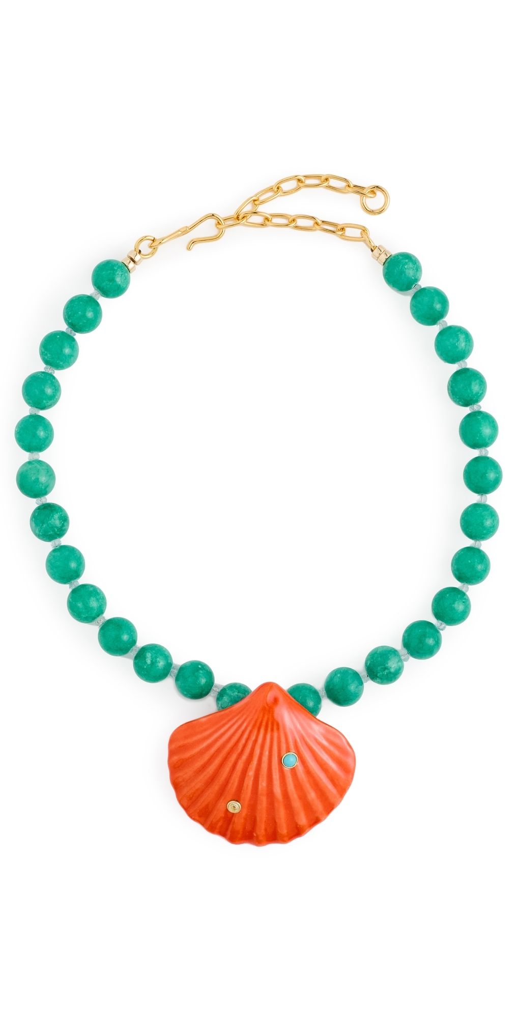 Lizzie Fortunato Corfu Shell Necklace Multi One Size