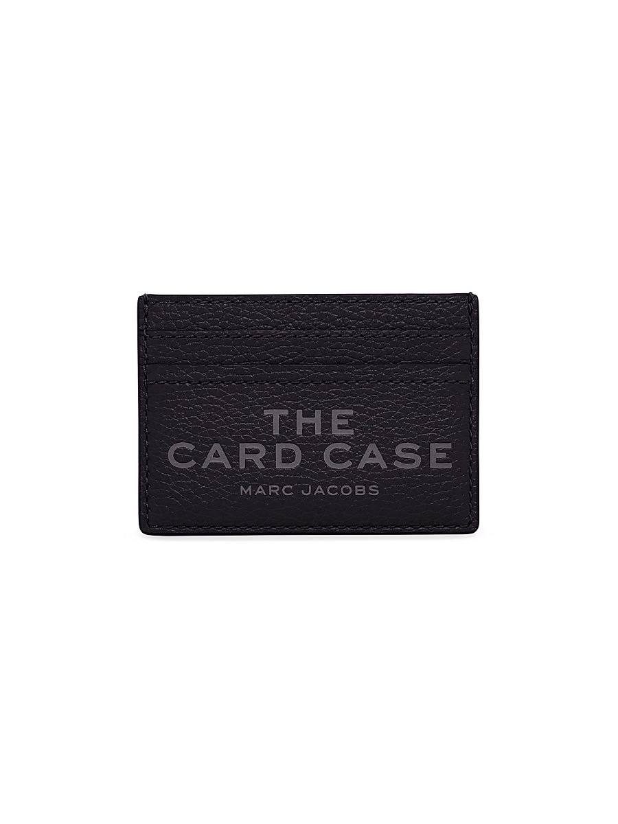 Women's The Leather Card Case - Black