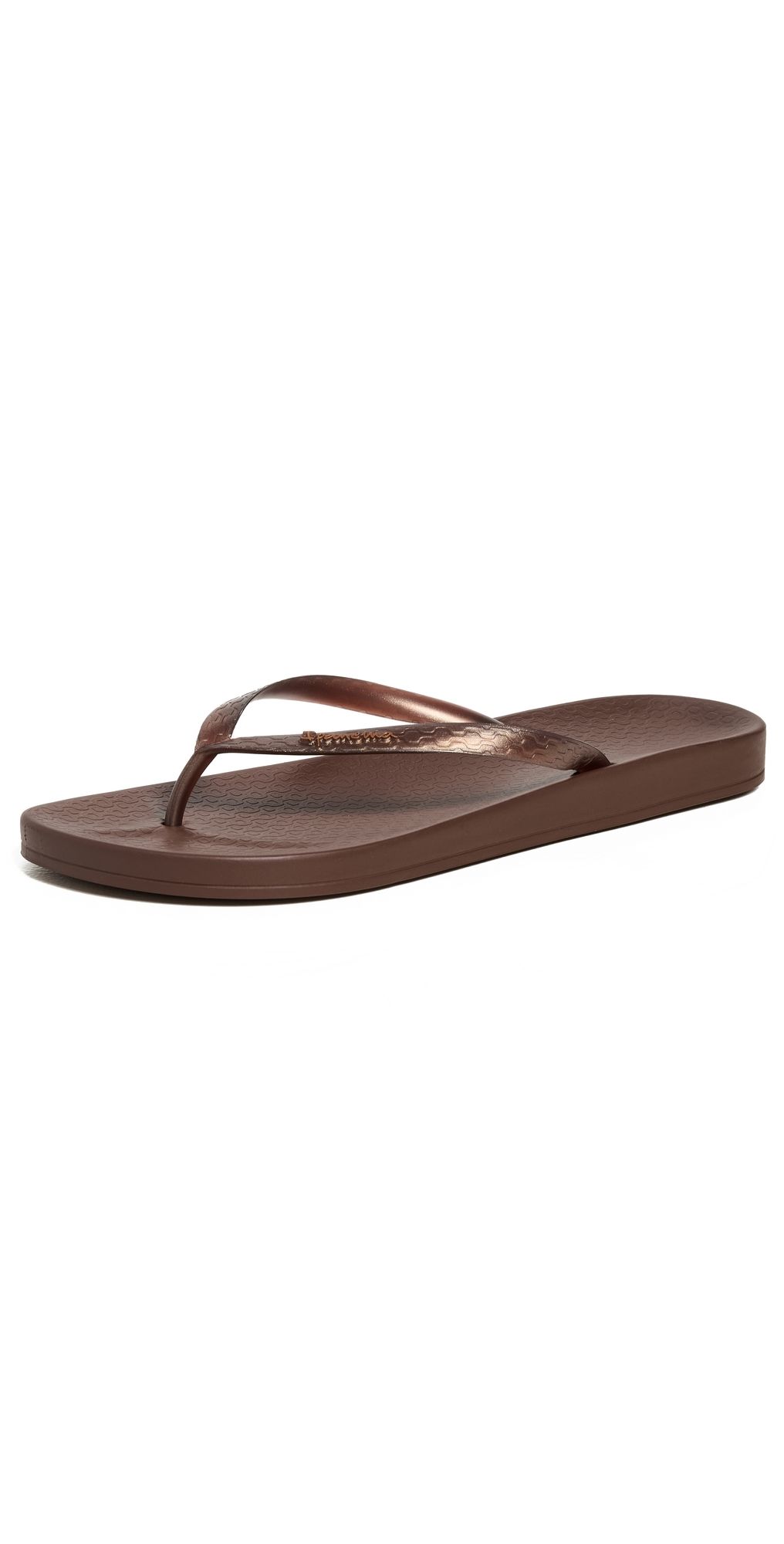 Ipanema Ana Flip Flops Brown/Bronze 6