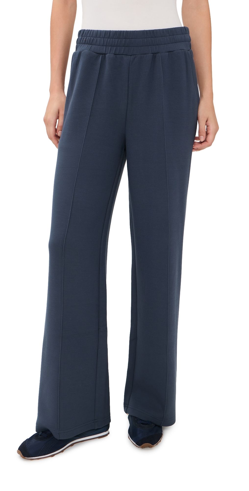 Varley The Wide Leg Pants Blue Nights XL