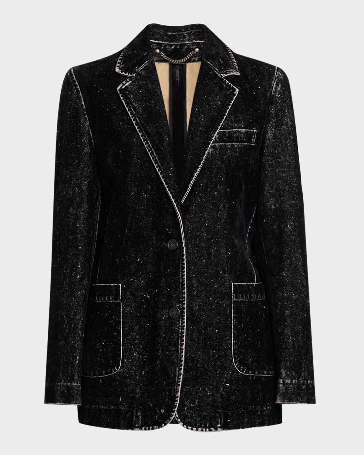 Journey Velvet-Effect Jacket