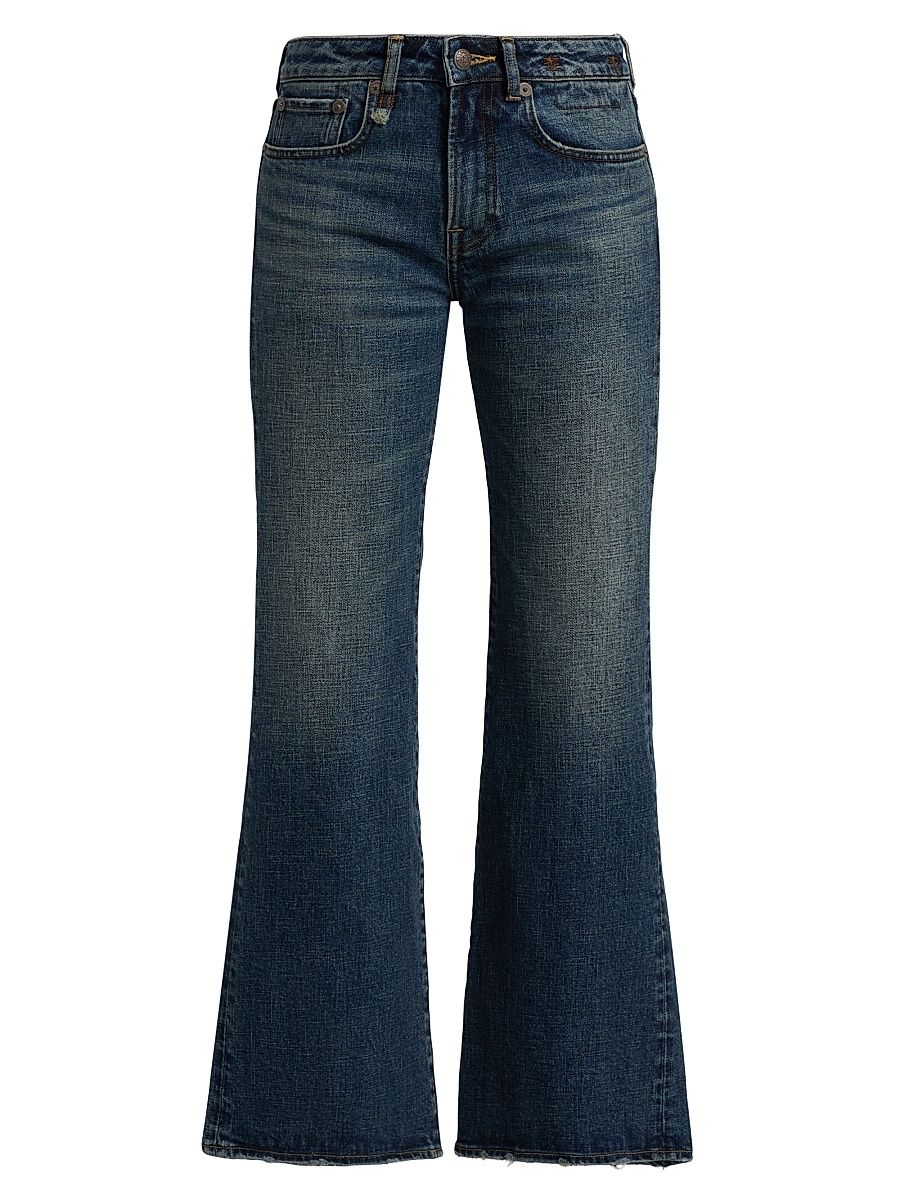 Women's Joan Kick Flared Jeans - Melvin Blue Stretch - Size 31