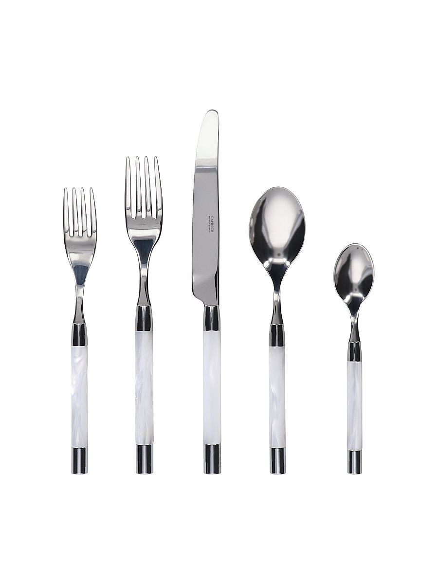 Conty 5-Piece Flatware Set - Tortoise