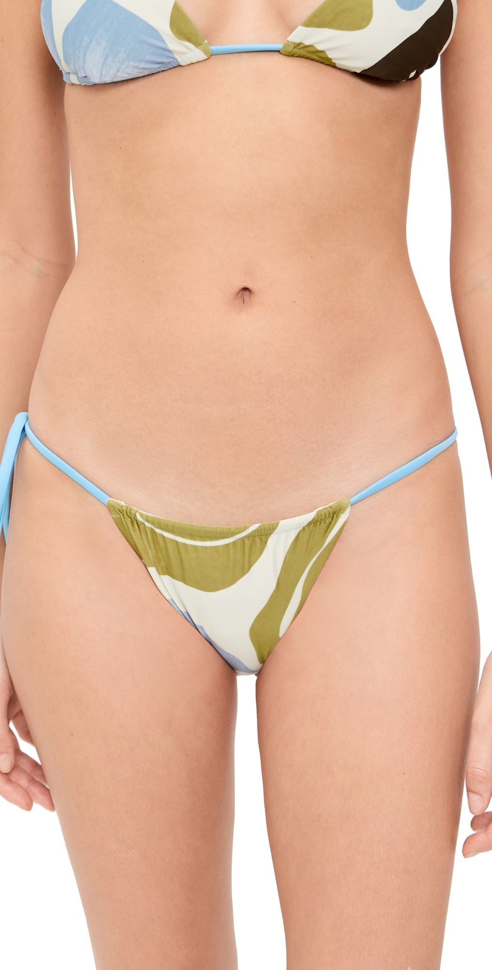 SIR. Lola String Bikini Briefs Fiorello Verde 1