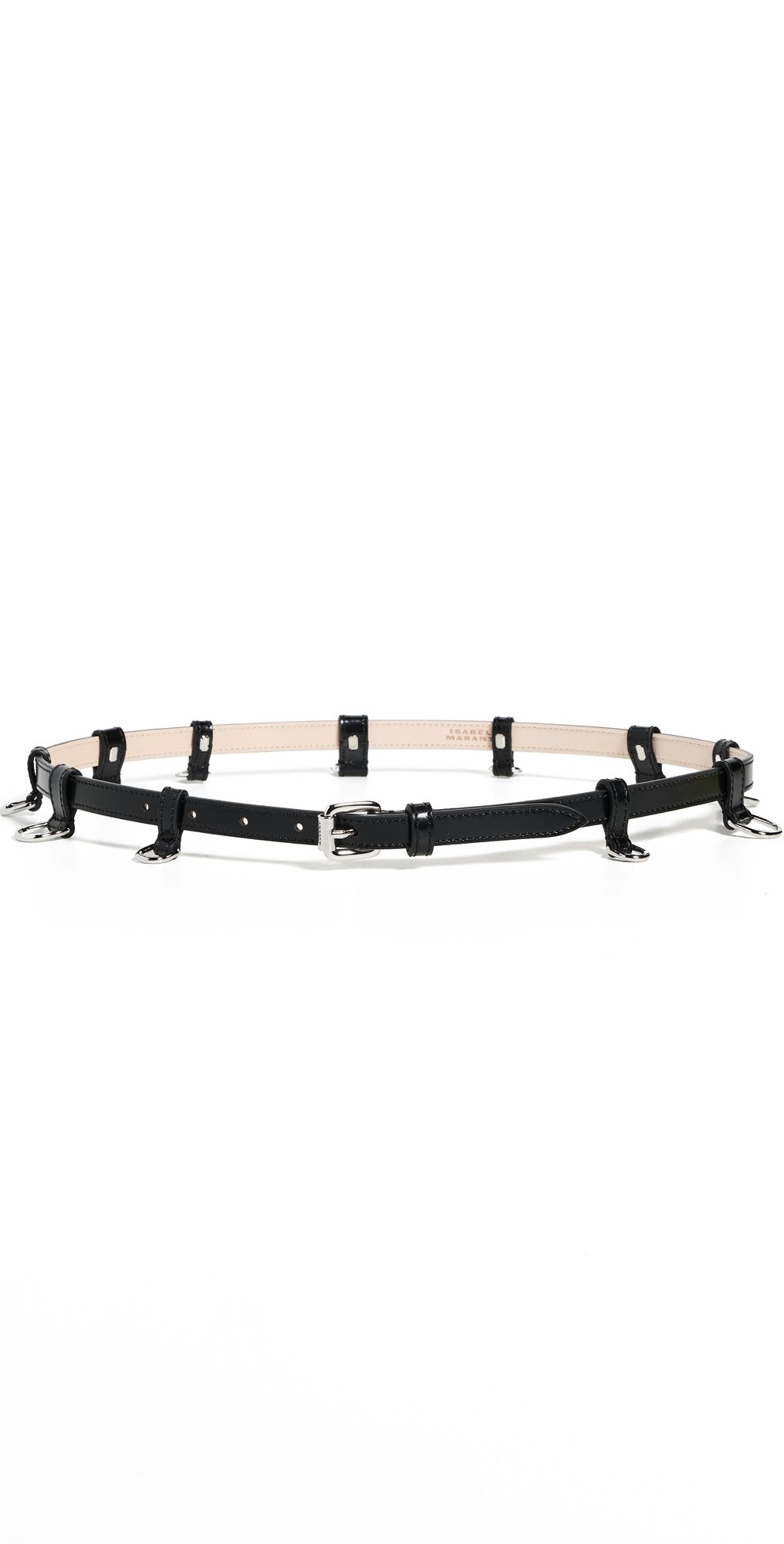 Isabel Marant Chelsea Belt Black/Silver 80