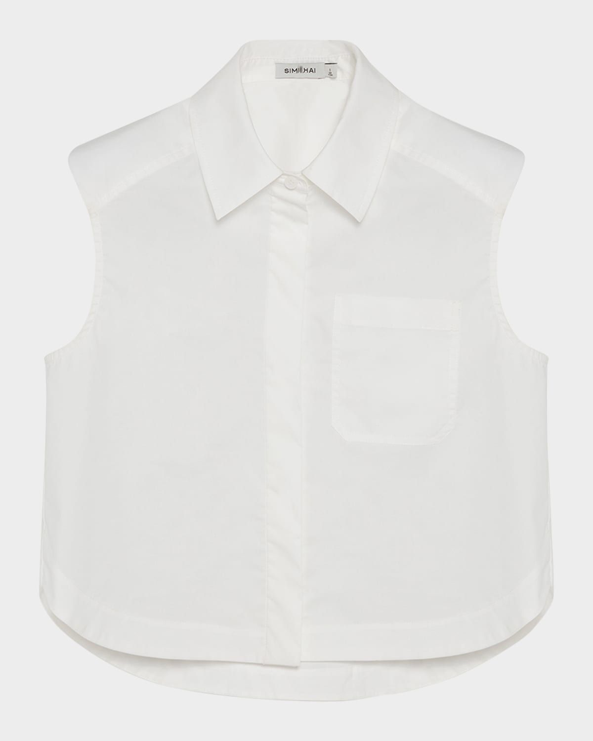 Winslow Cropped Cotton Shirt