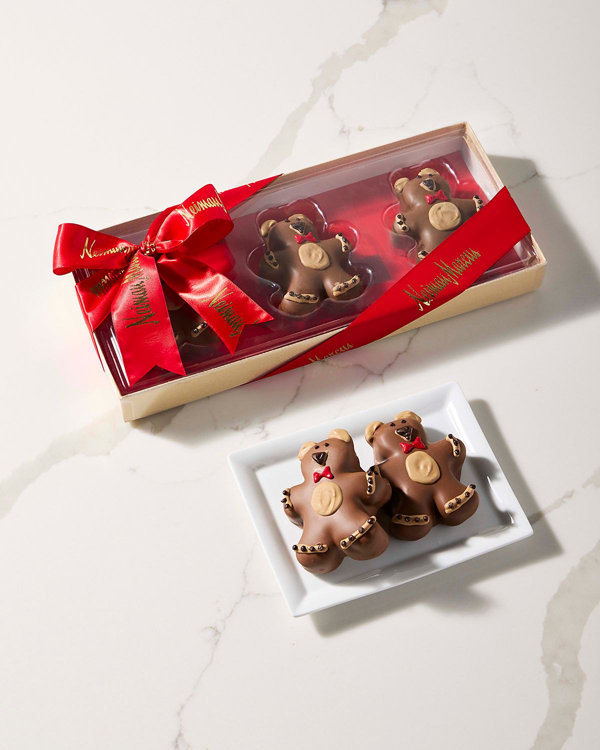 Holiday Peanut Butter Bears, 3 Pieces