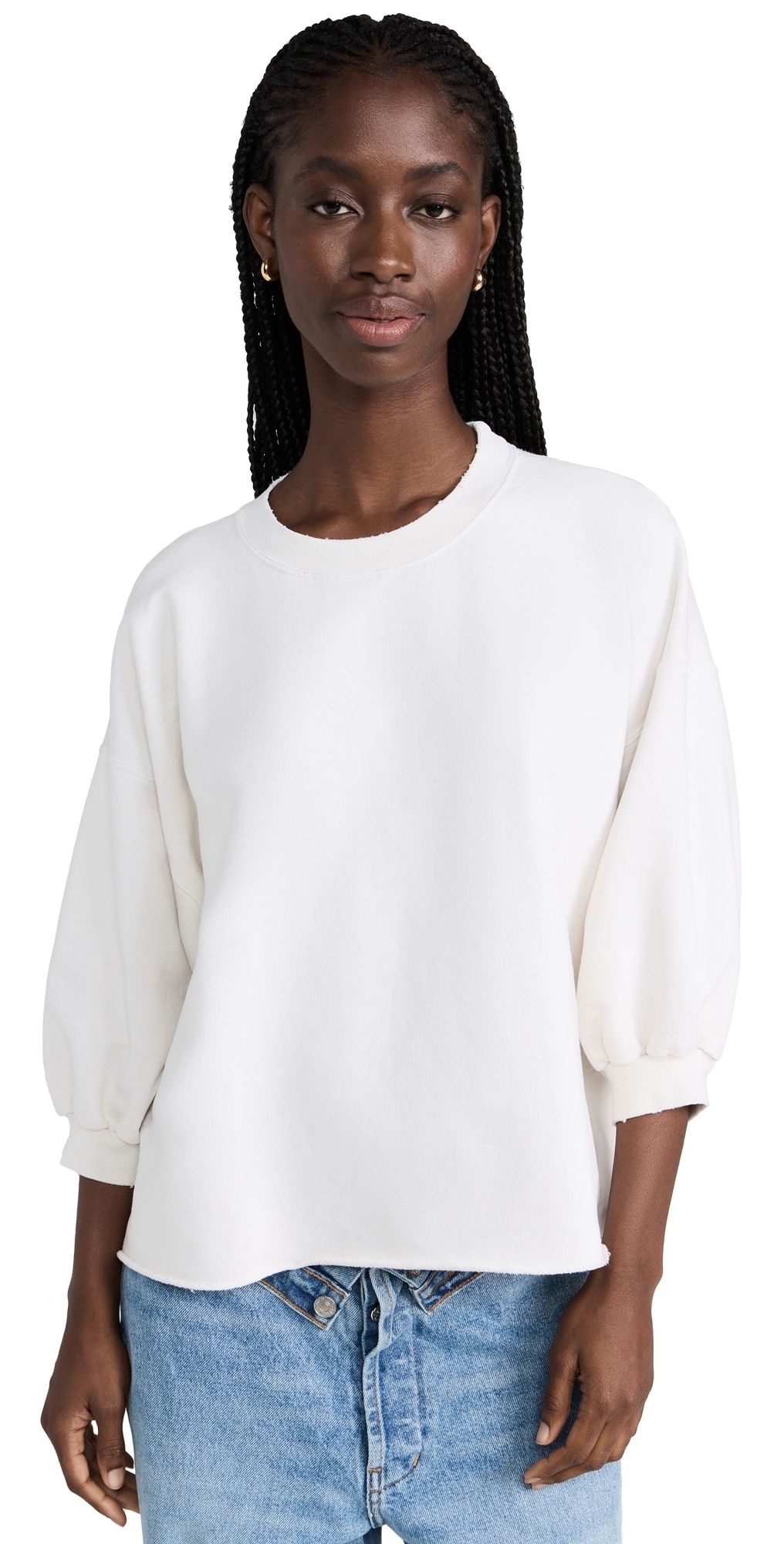 Rachel Comey Fond Sweatshirt Dirty White XS/S
