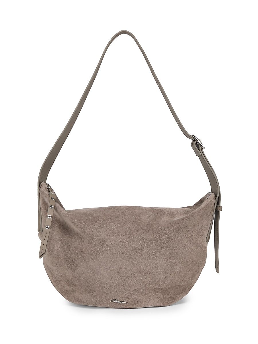 Women's The Go Hammock Suede Bag - Elefant Grey