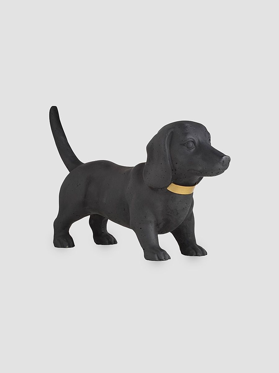 Leo Pup Sculpture - Black