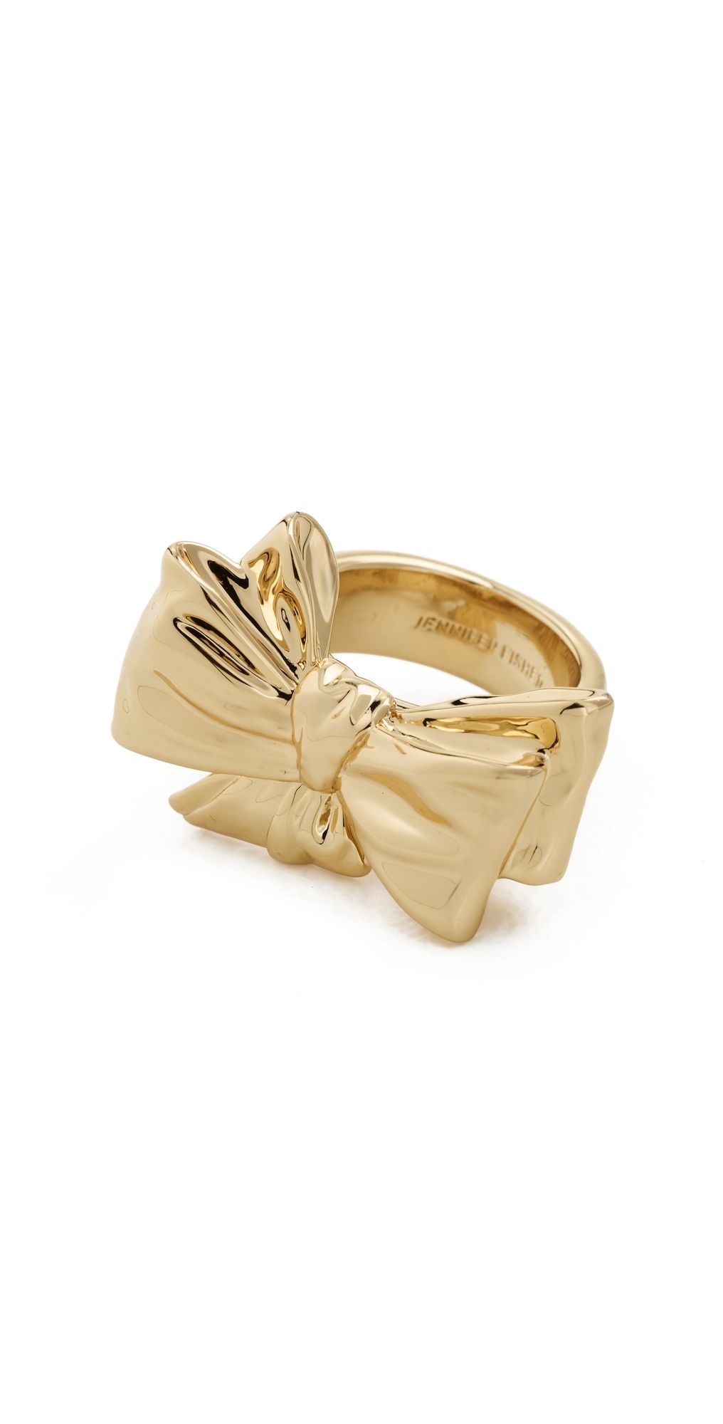 Jennifer Fisher Small Bow Ring Gold 6