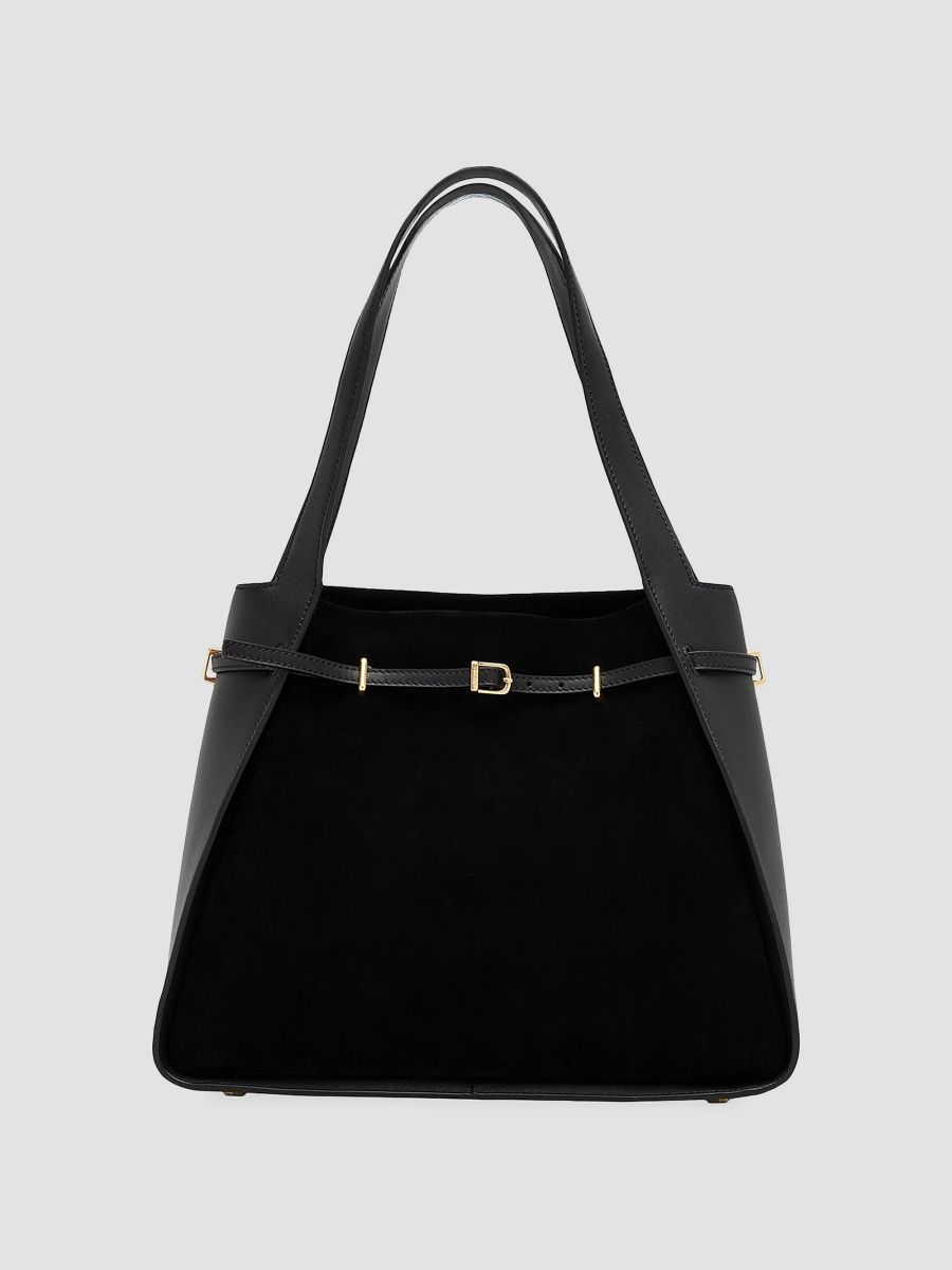 SIMKHAI Women's Cleo Leather Tote Bag - Black