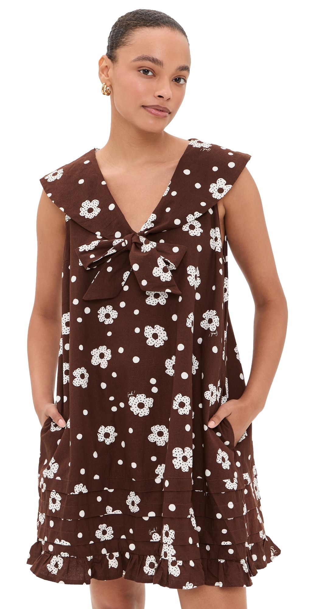 Lisa Says Gah Frances Dress Mod Dot XS