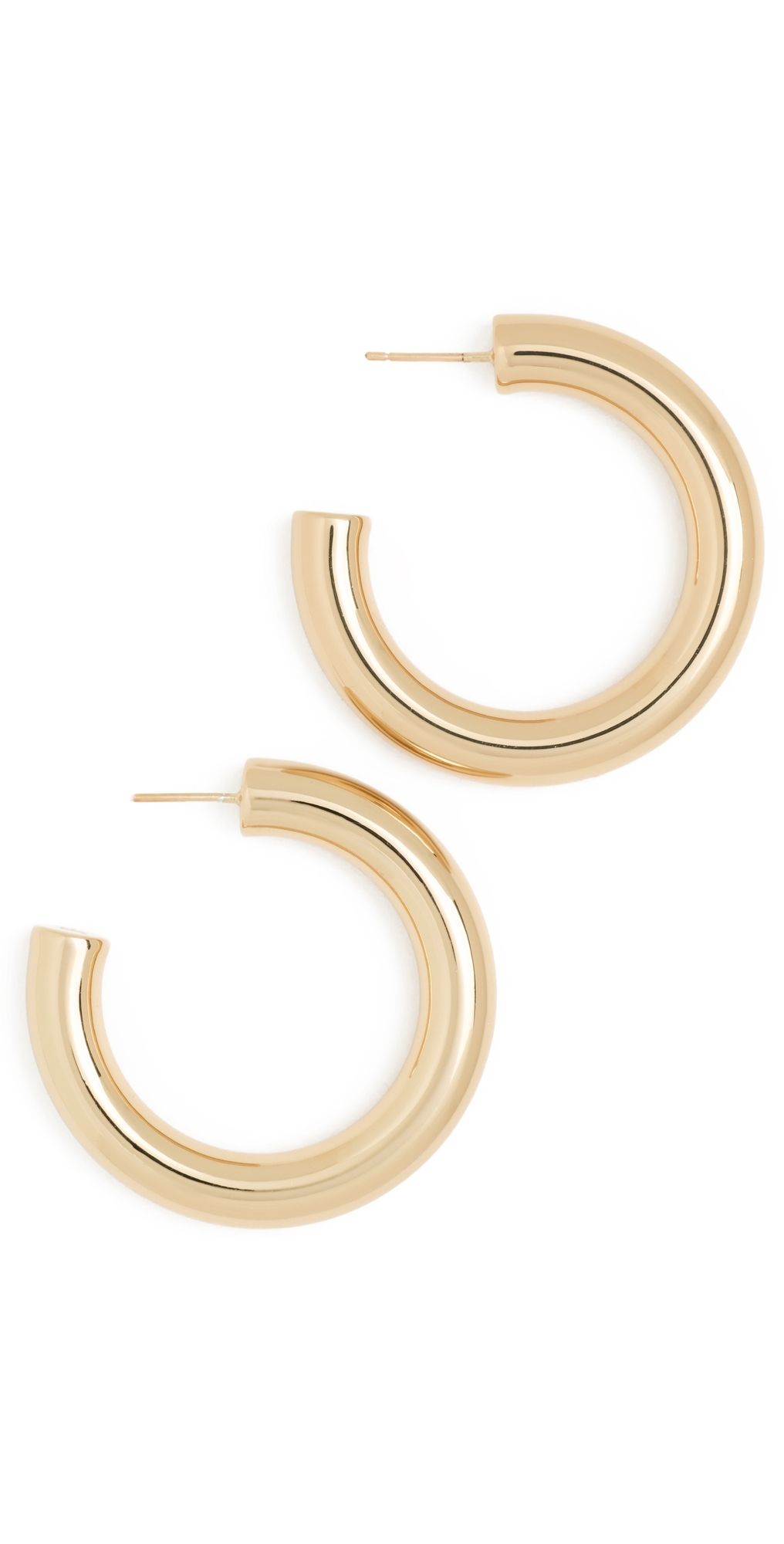 Jennifer Fisher Samira Mini Hoops Yellow Gold One Size