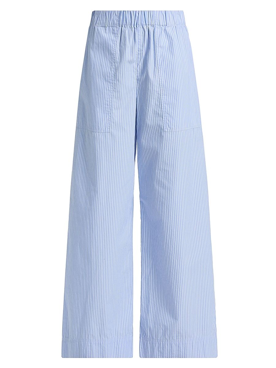 Women's Arden Pull-On Pants - Periwinkle Stripe - Size XL