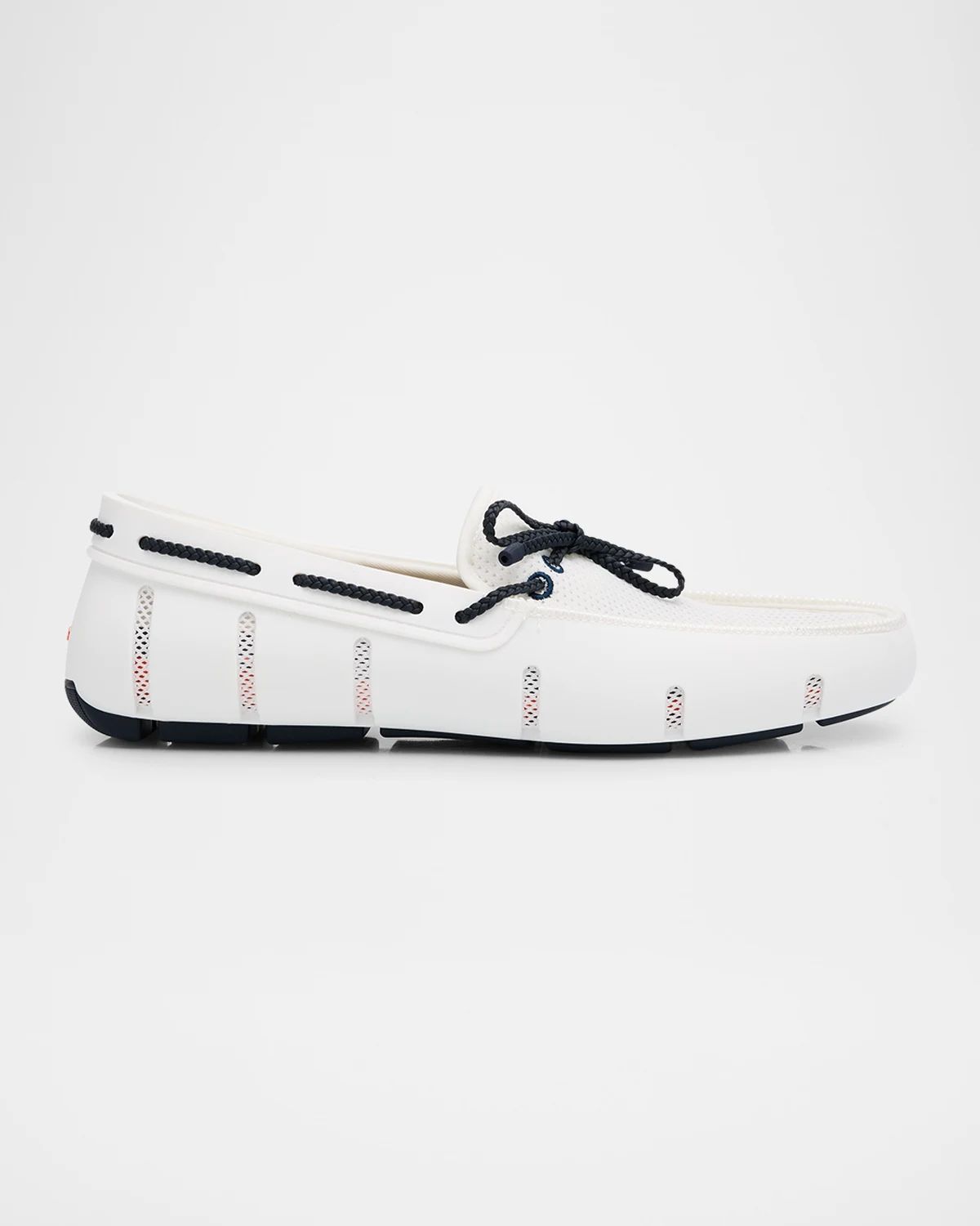 Men & apos;s Braided Lace Mesh Loafers