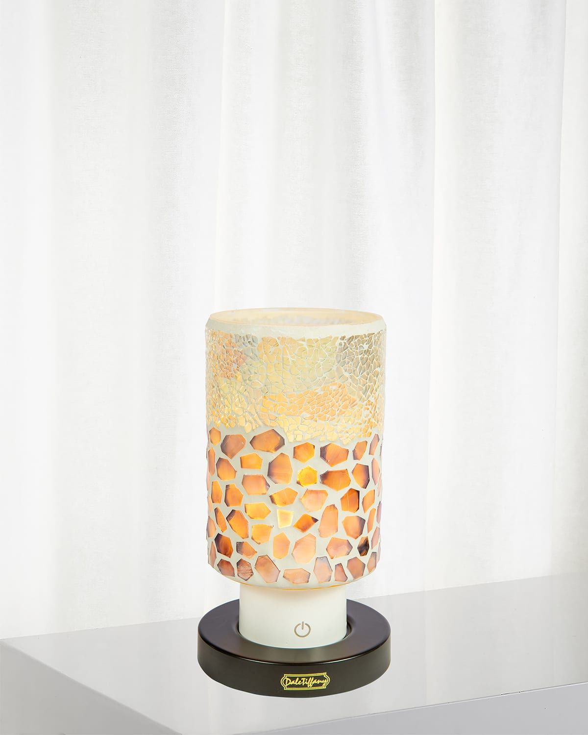 Alps Mosaic 8.5" Rechargeable Wireless Accent Lamp