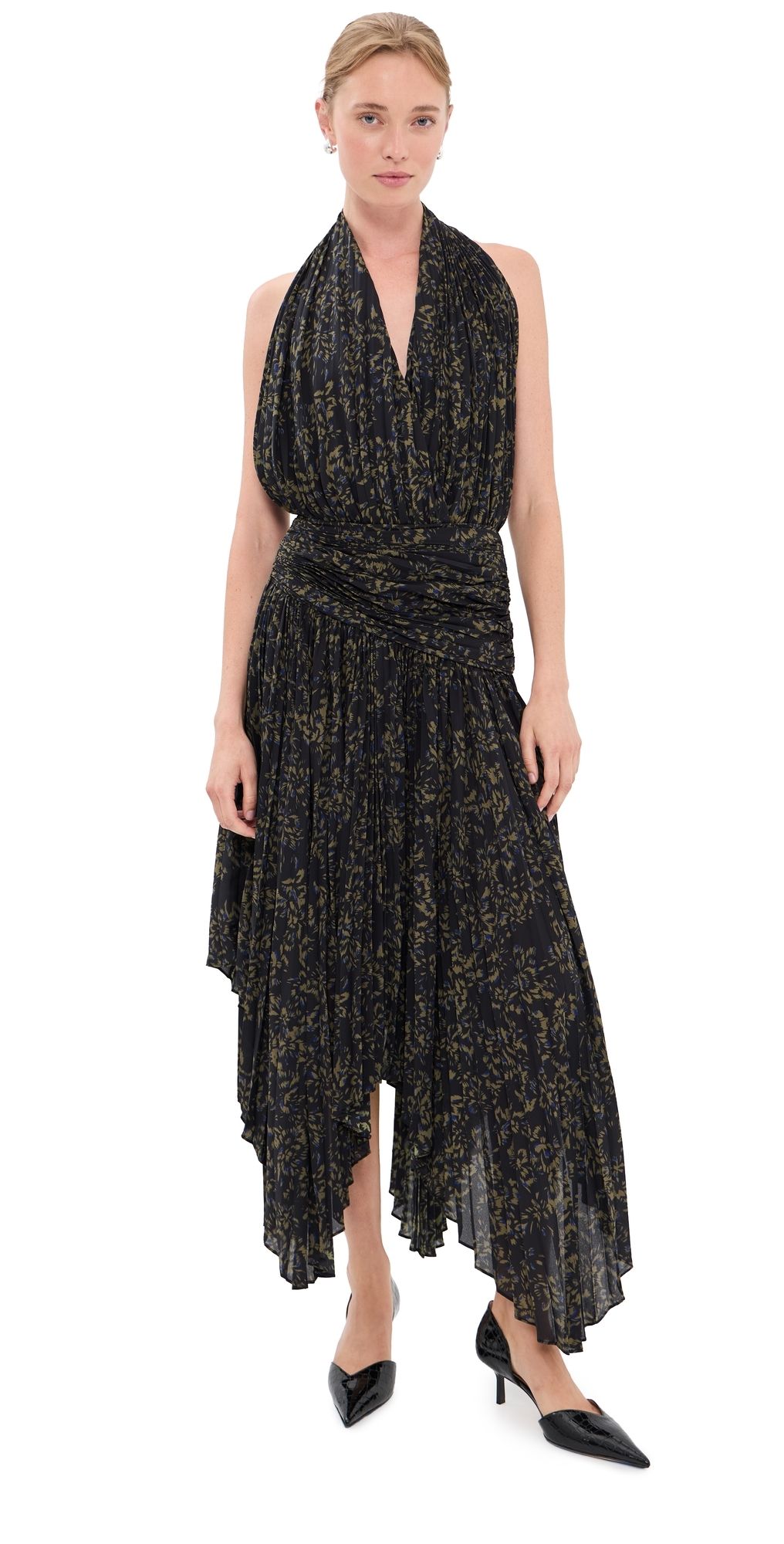 Proenza Schouler Paulina Dress Black multi 2