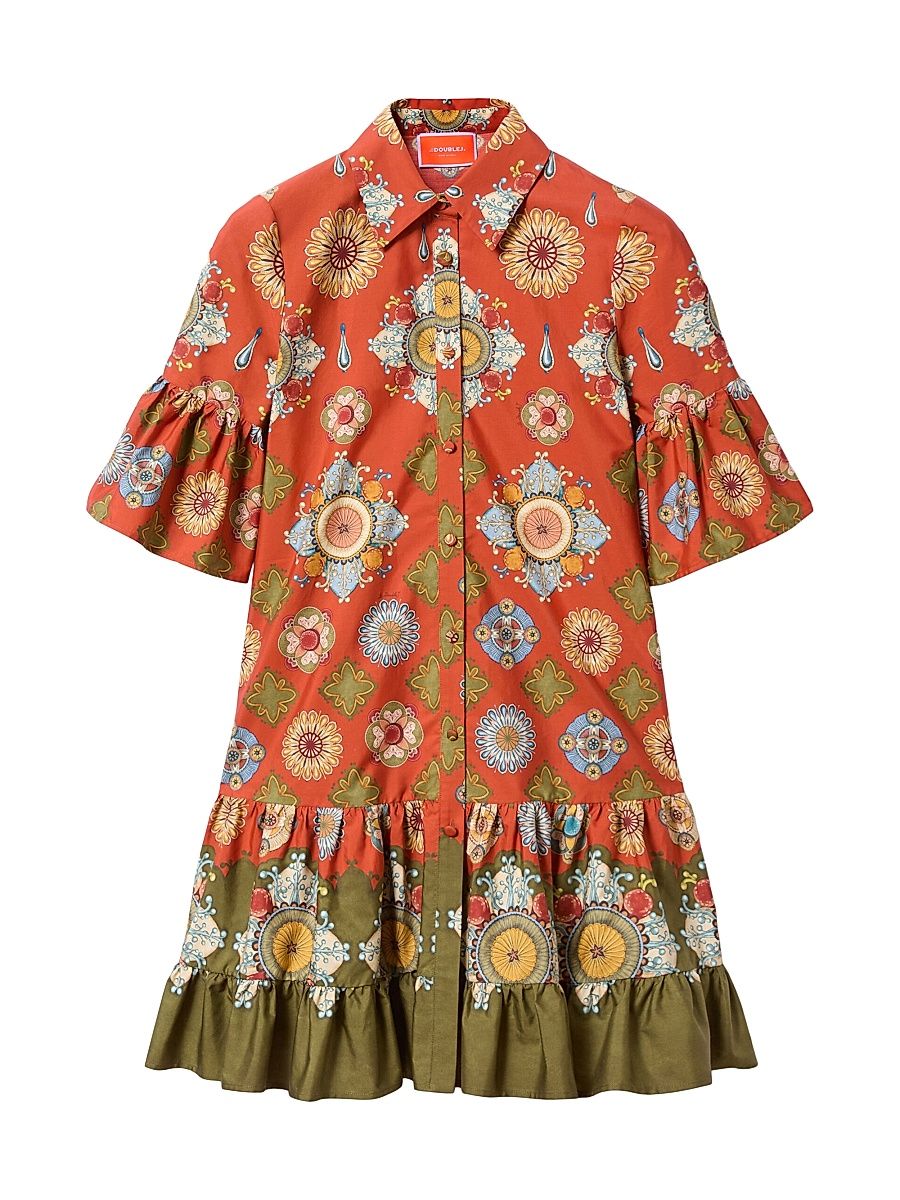 Women's Choux Dress - Nucleus Place Rust - Size XXL