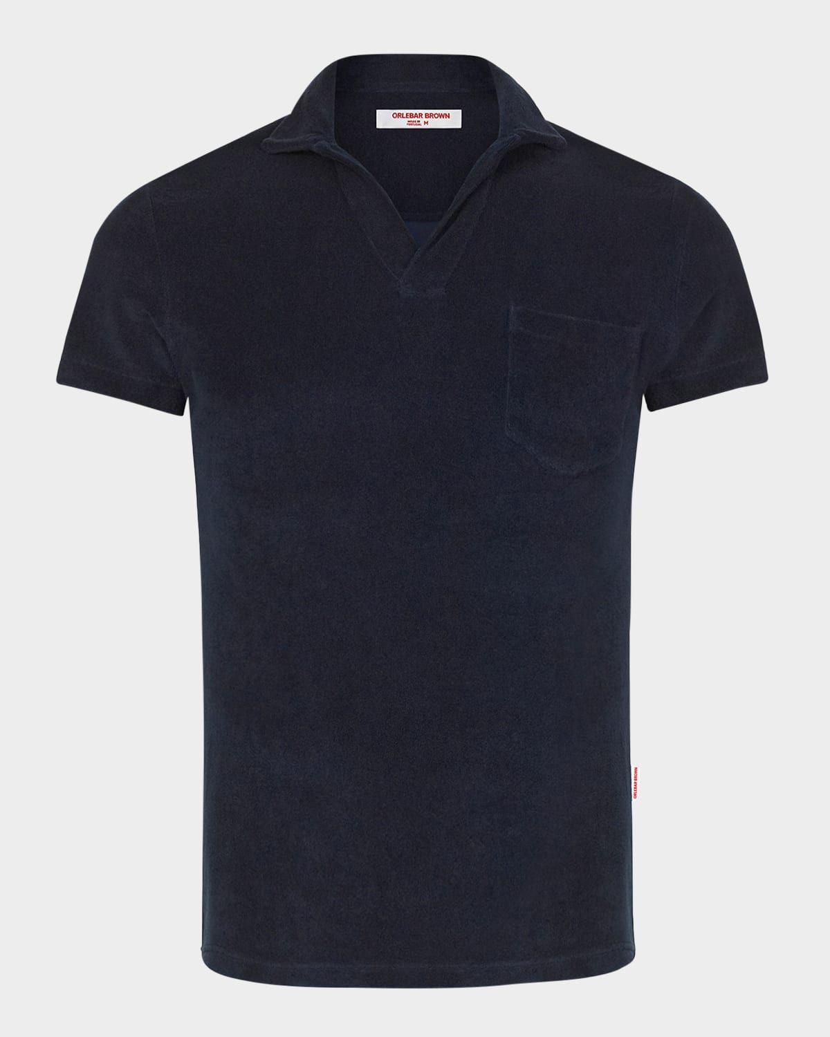 Men & apos;s Cotton Terry Polo Shirt