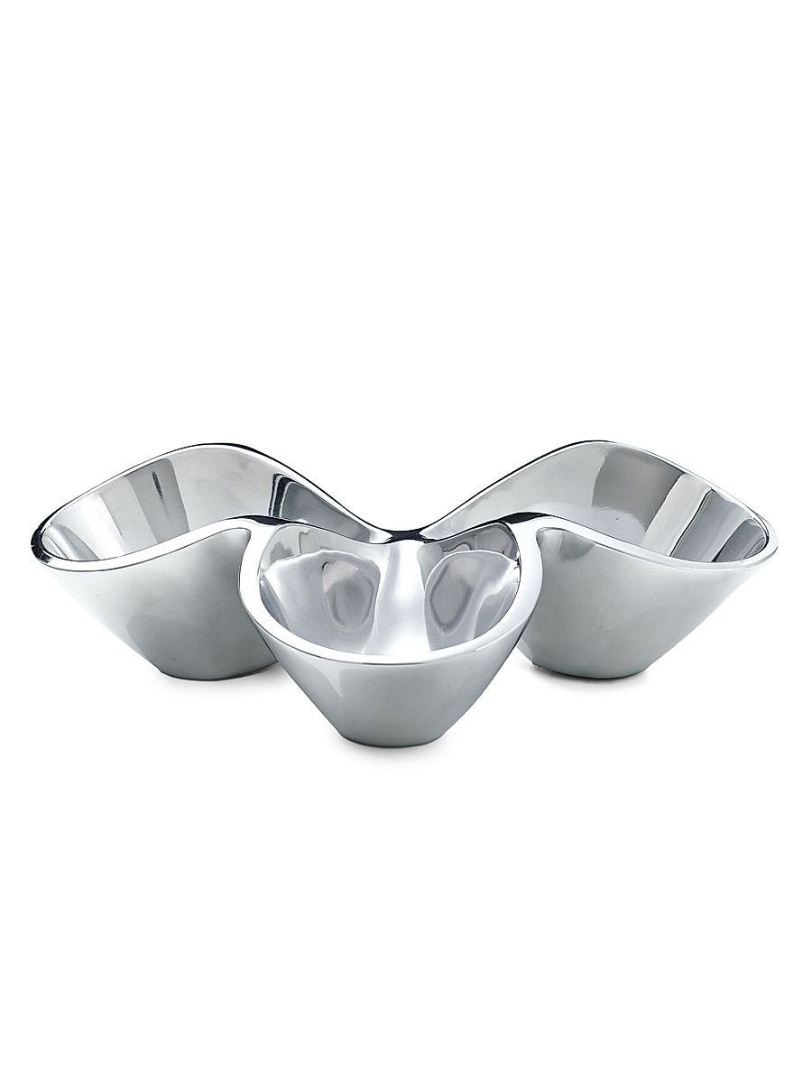 Bella Triple Condiment Server - Silver