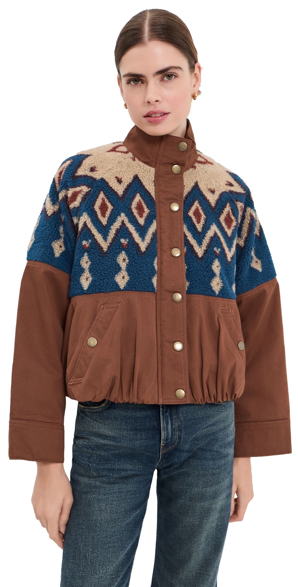 Veronica Beard Knoll Jacket Deep Ochre M