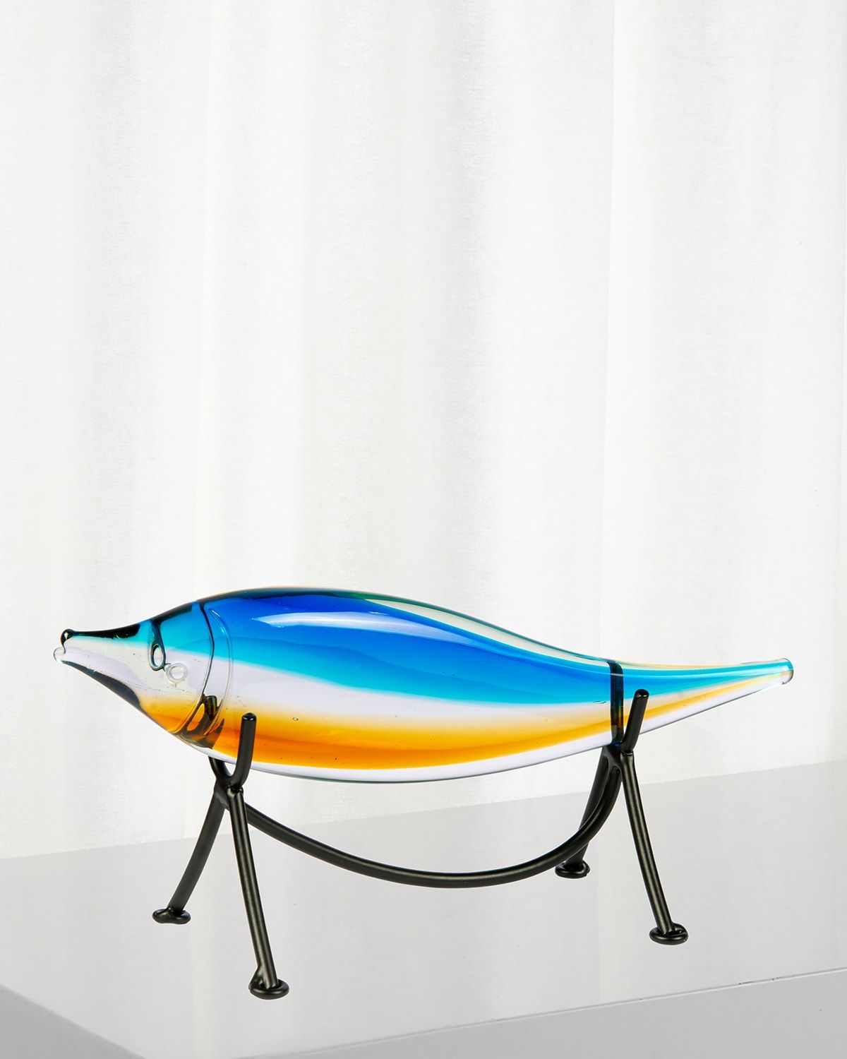 Single Fish Mini Art Glass Sculpture