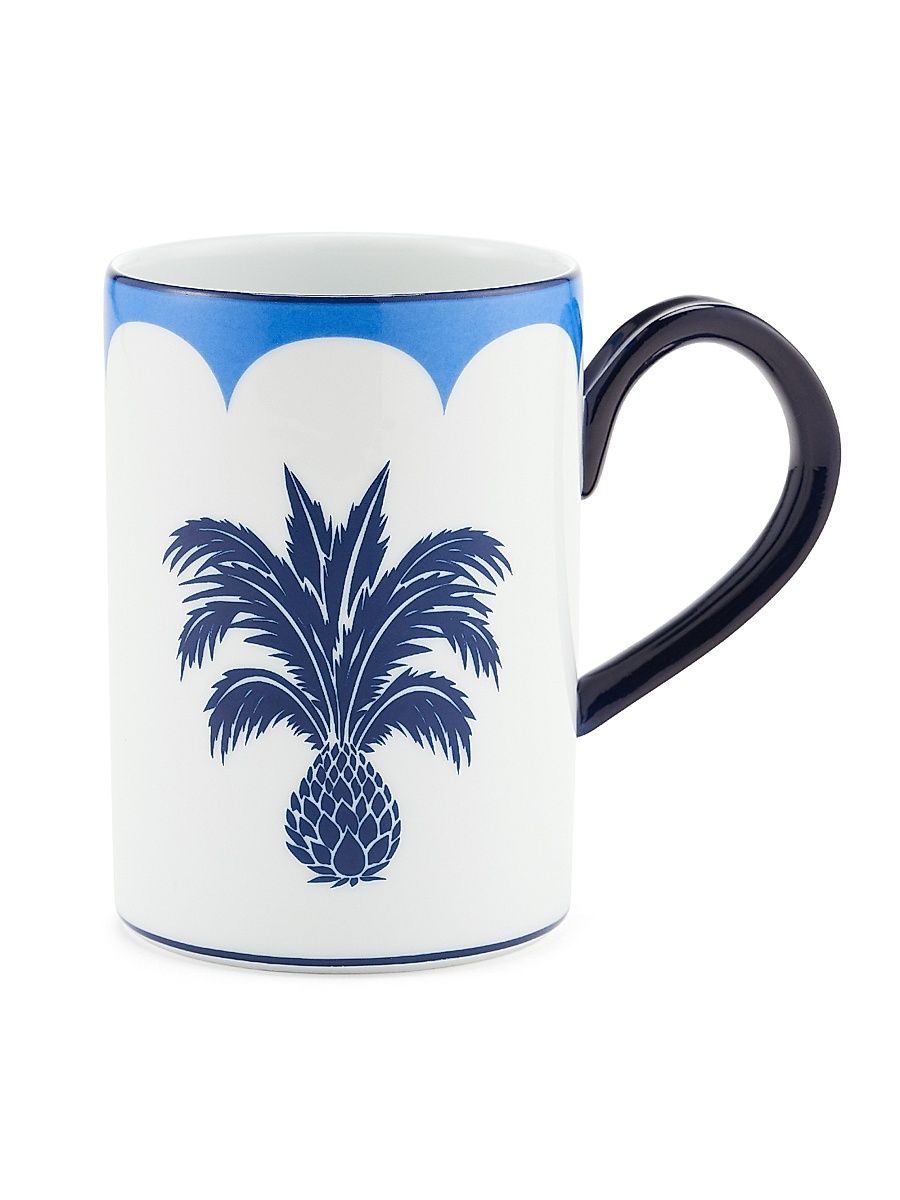 Jaipur Porcelain Mug - Blue