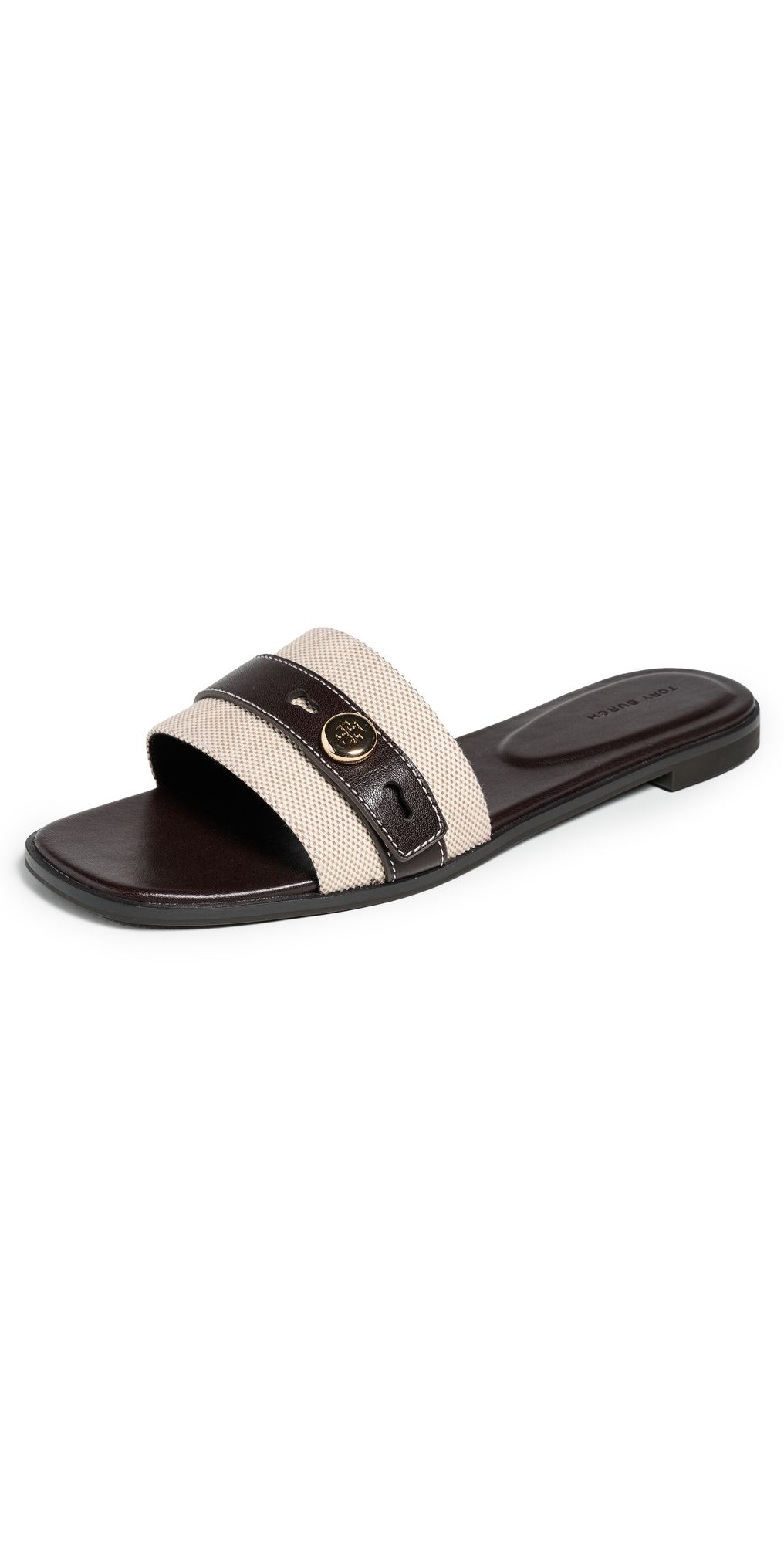 Tory Burch Romy Slides Natural 11