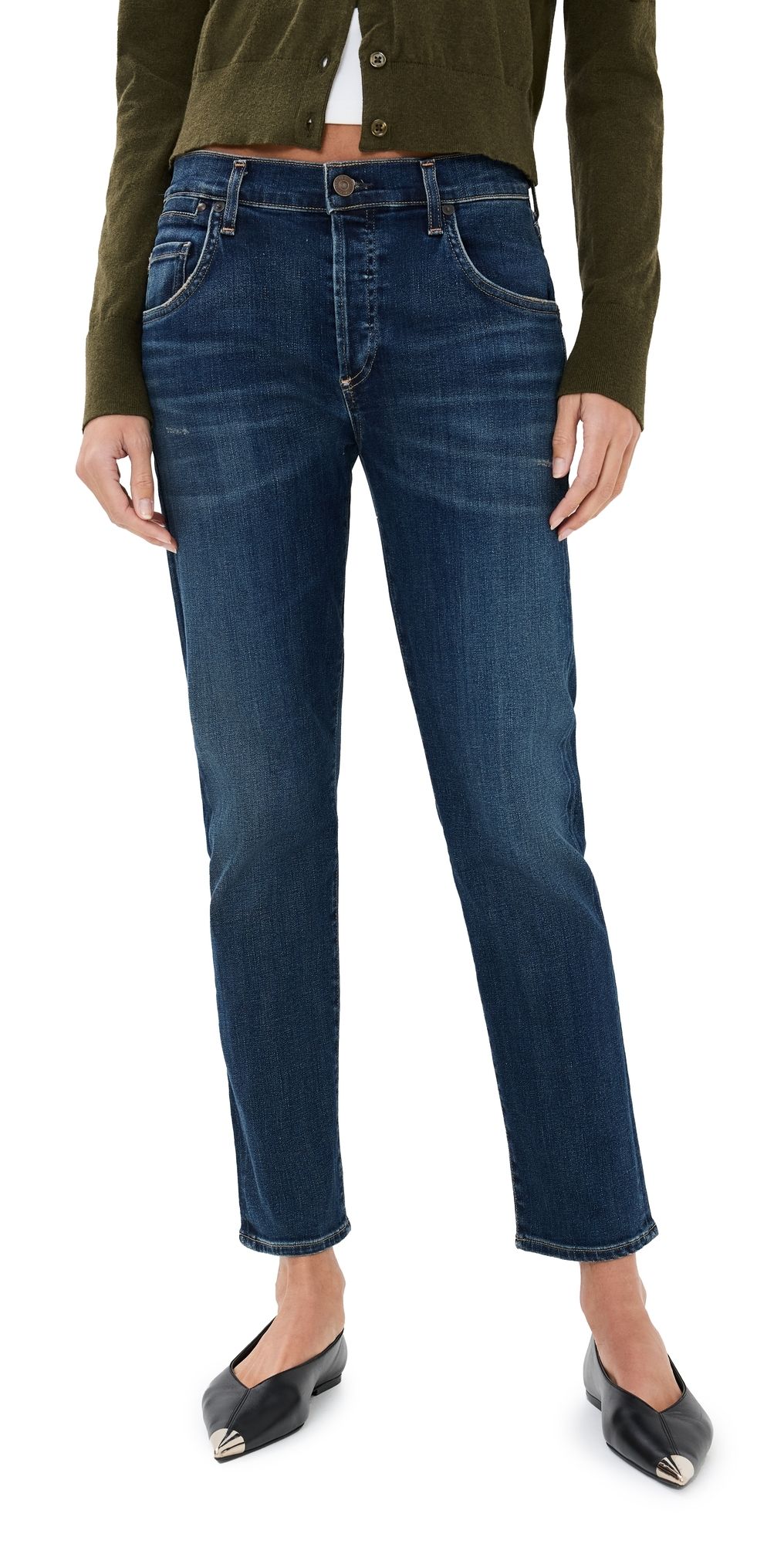 Citizens of Humanity Premium Vintage Emerson Slim BF Jeans Blue Ridge 32