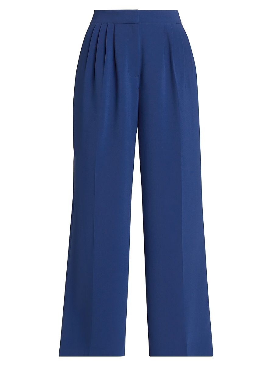 Women's The Rita Cropped Wide-Leg Pants - Twilight - Size 12
