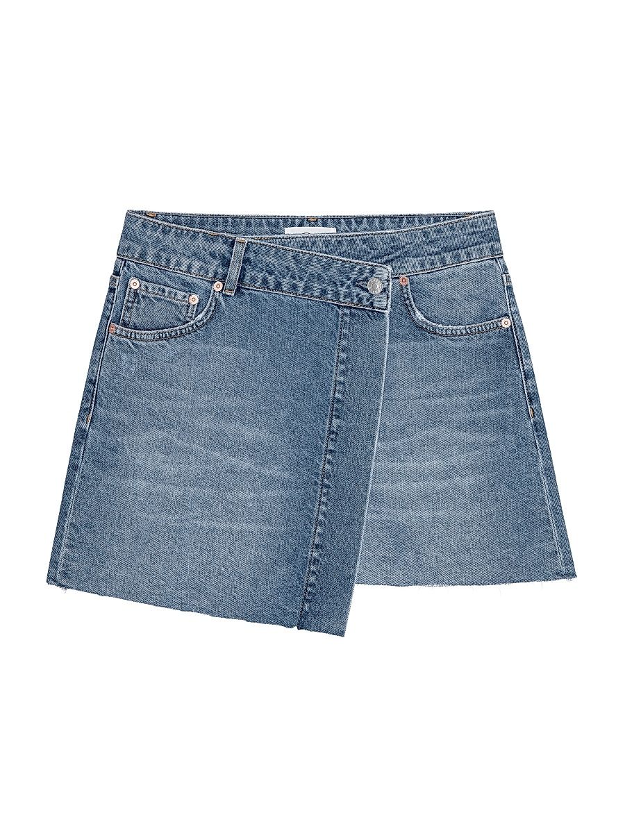 Women's Huntington Denim Miniskirt - Windsurf - Size 32