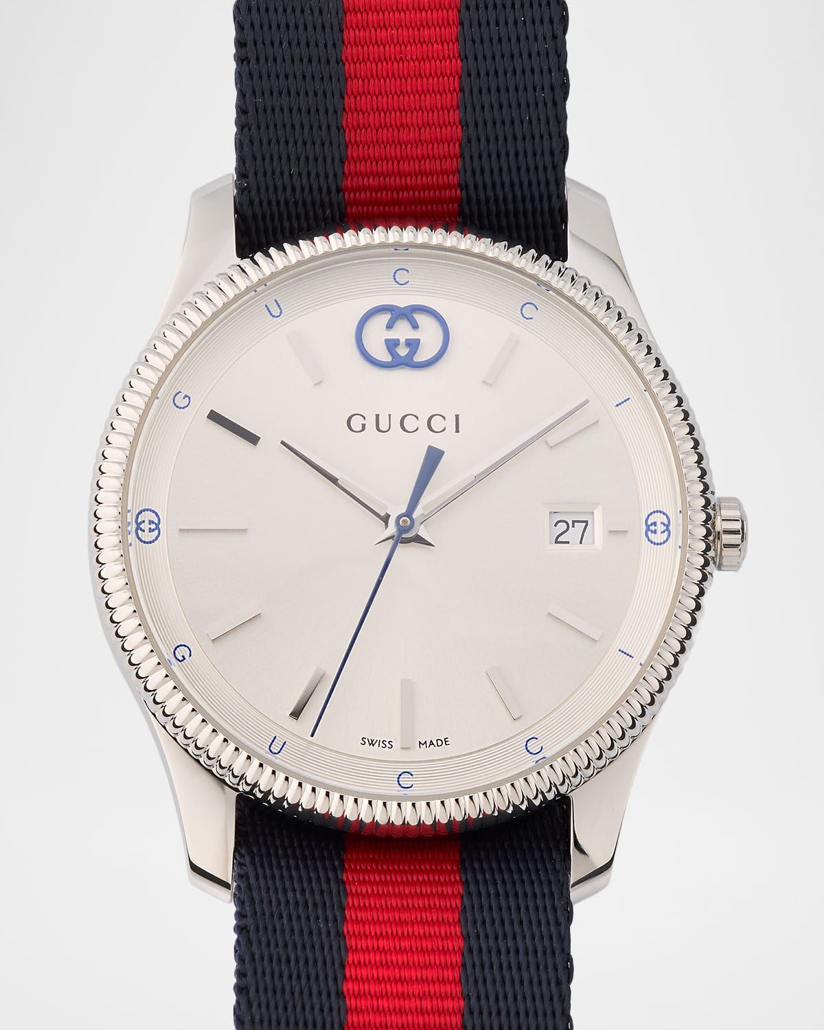 Men & apos;s G-Timeless Nylon-Strap Watch, 38mm