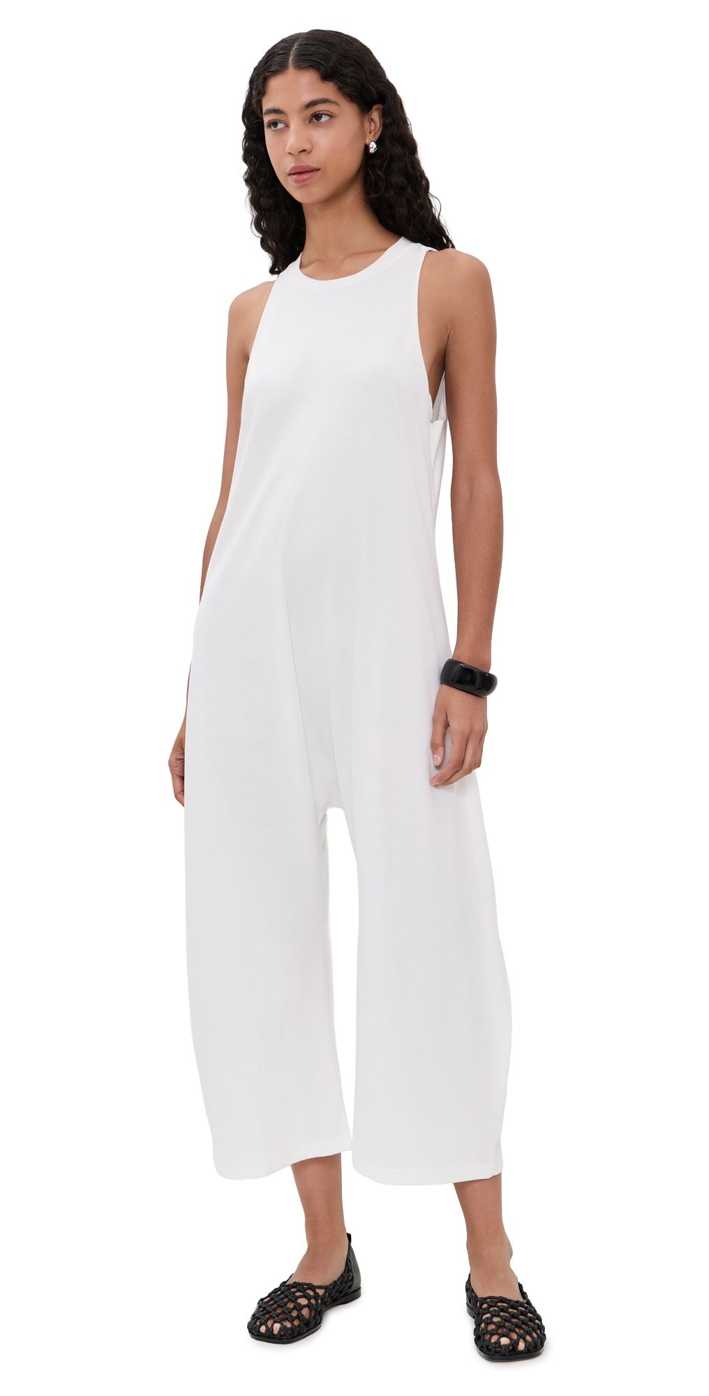 ROUCHA Jardine Jumpsuit White L