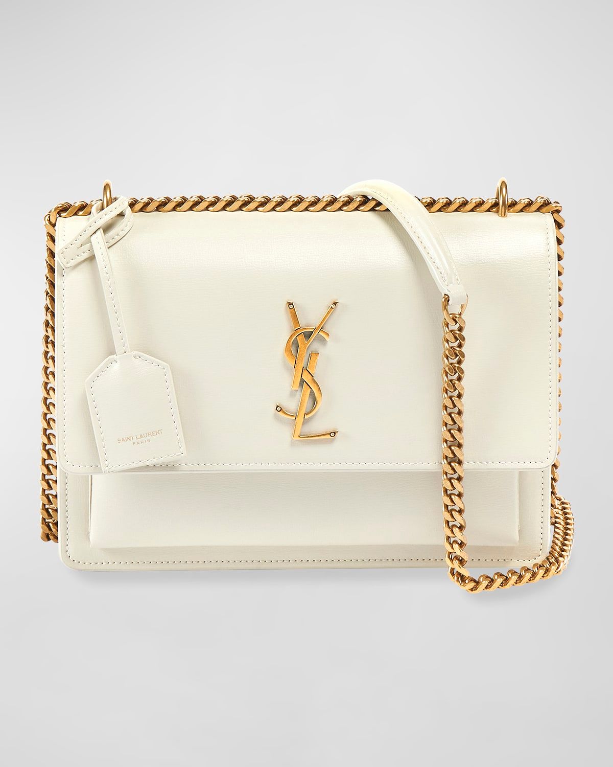 Sunset Medium YSL Crossbody Bag in Smooth Leather