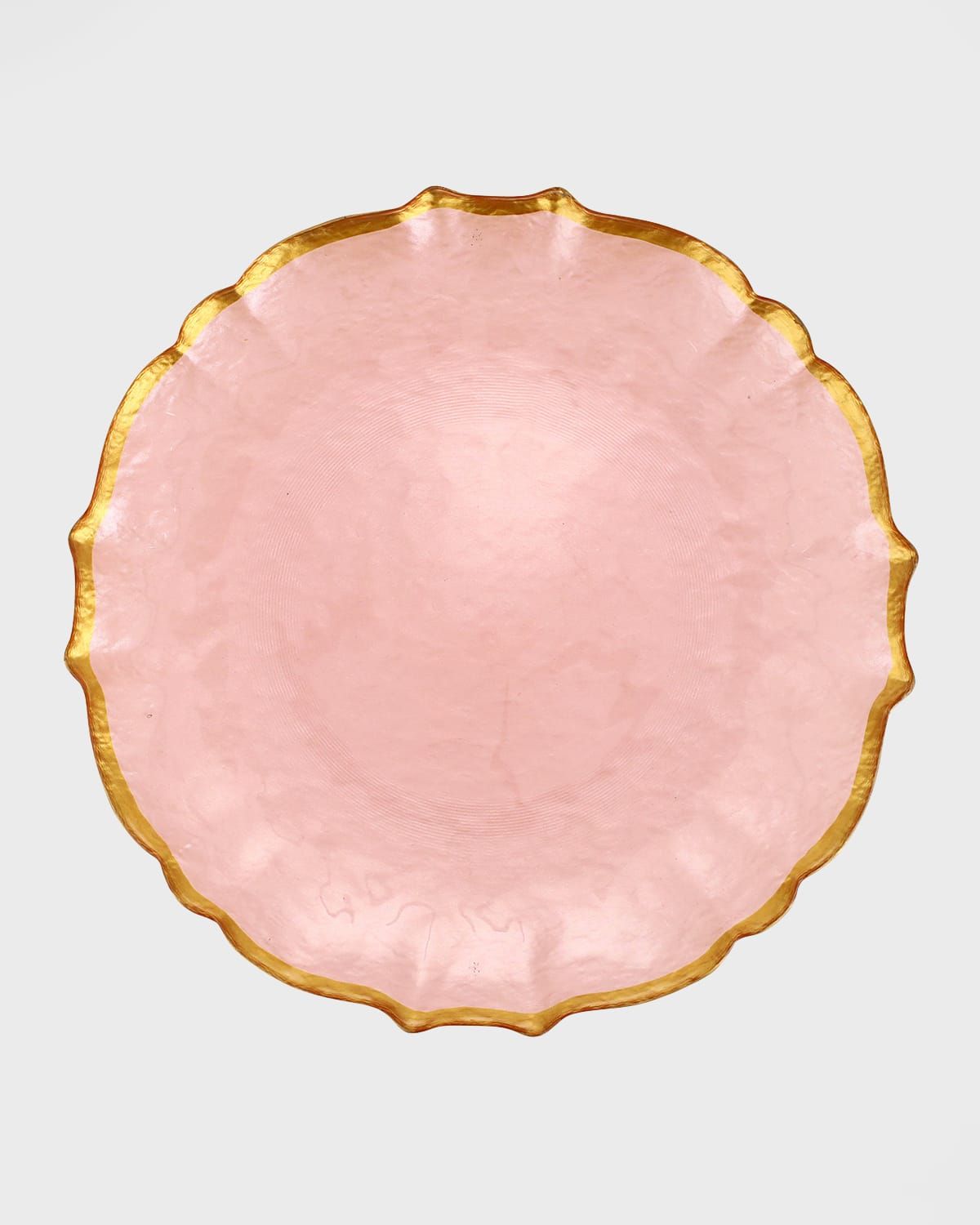 Baroque Glass Dinner Plate