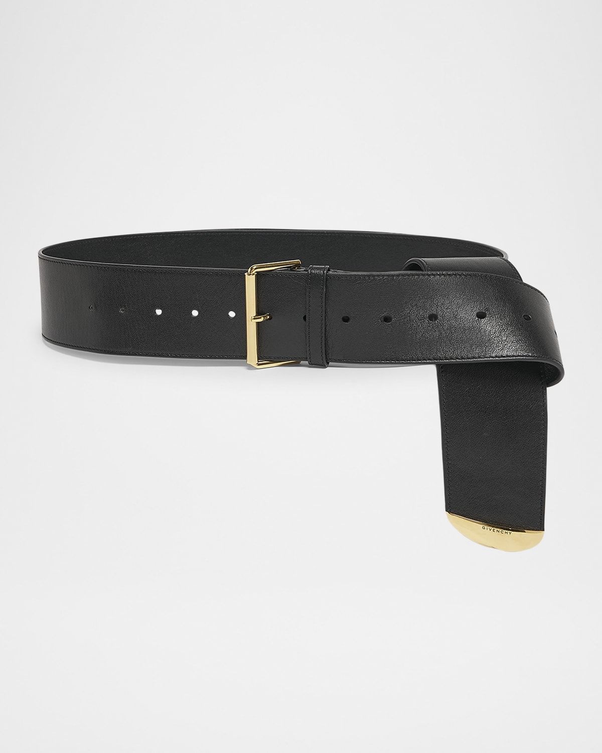Voyou Two-Tone Metal Leather Belt