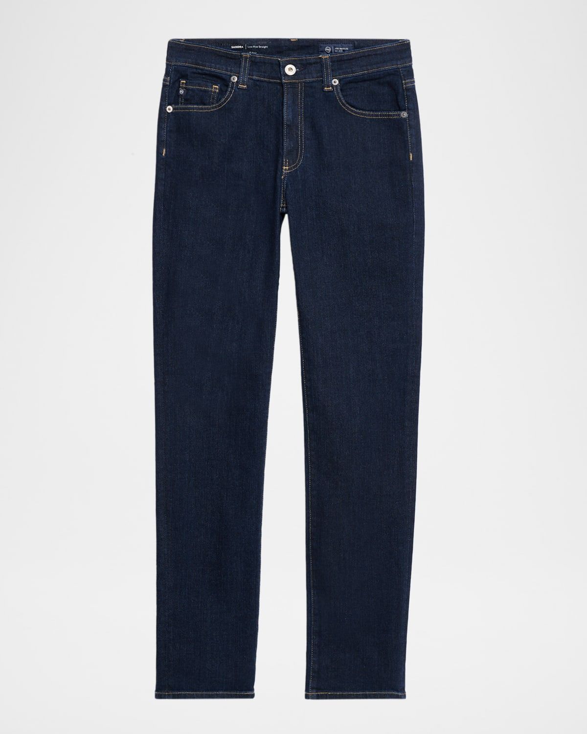 Sandra Low-Rise Slim Straight Jeans