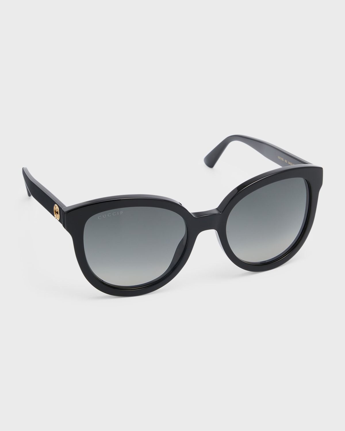 Polarized Round Acetate Sunglasses
