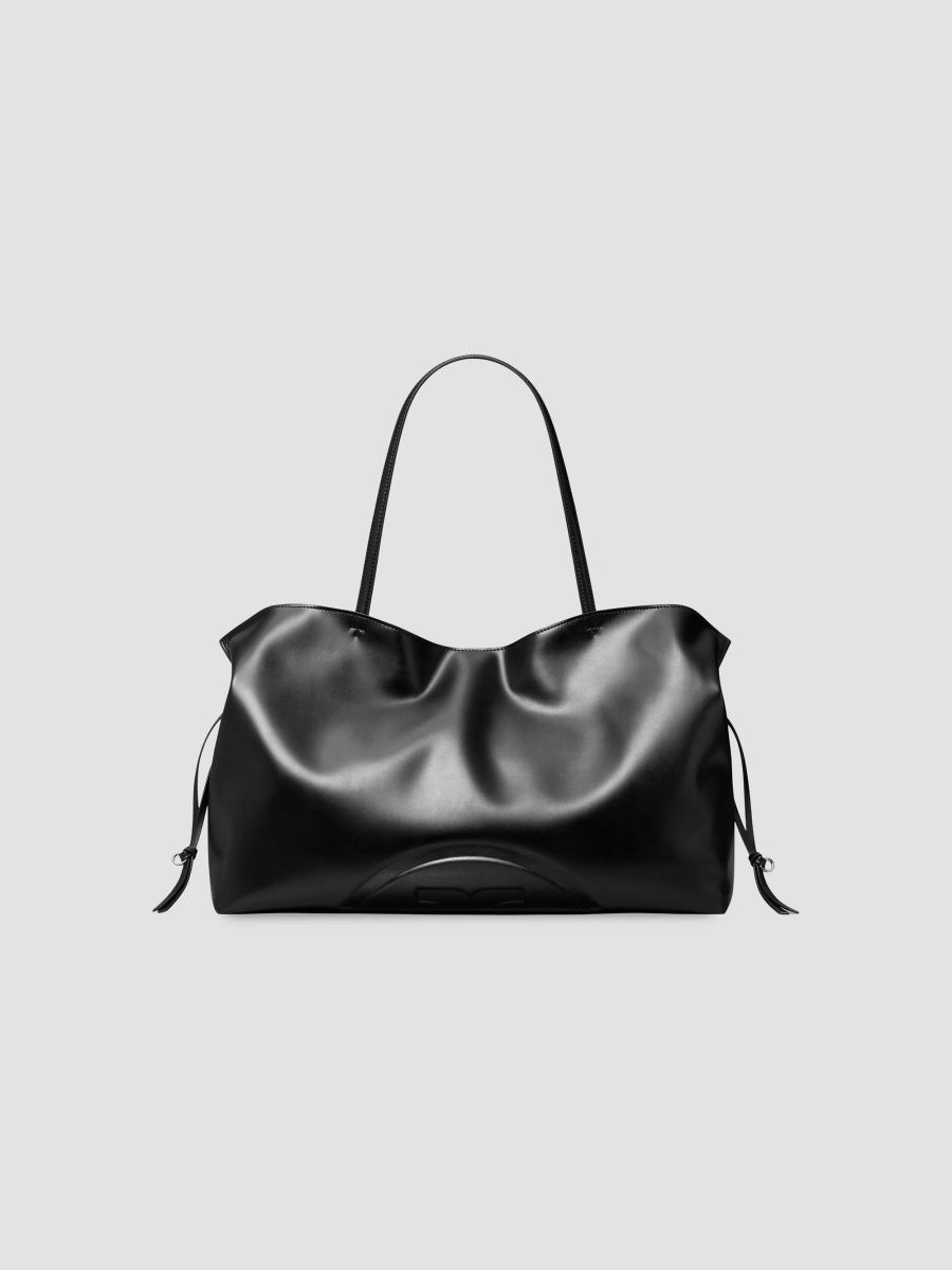 Tory Burch Women's Ella Natuura Logo Tote Bag - Black