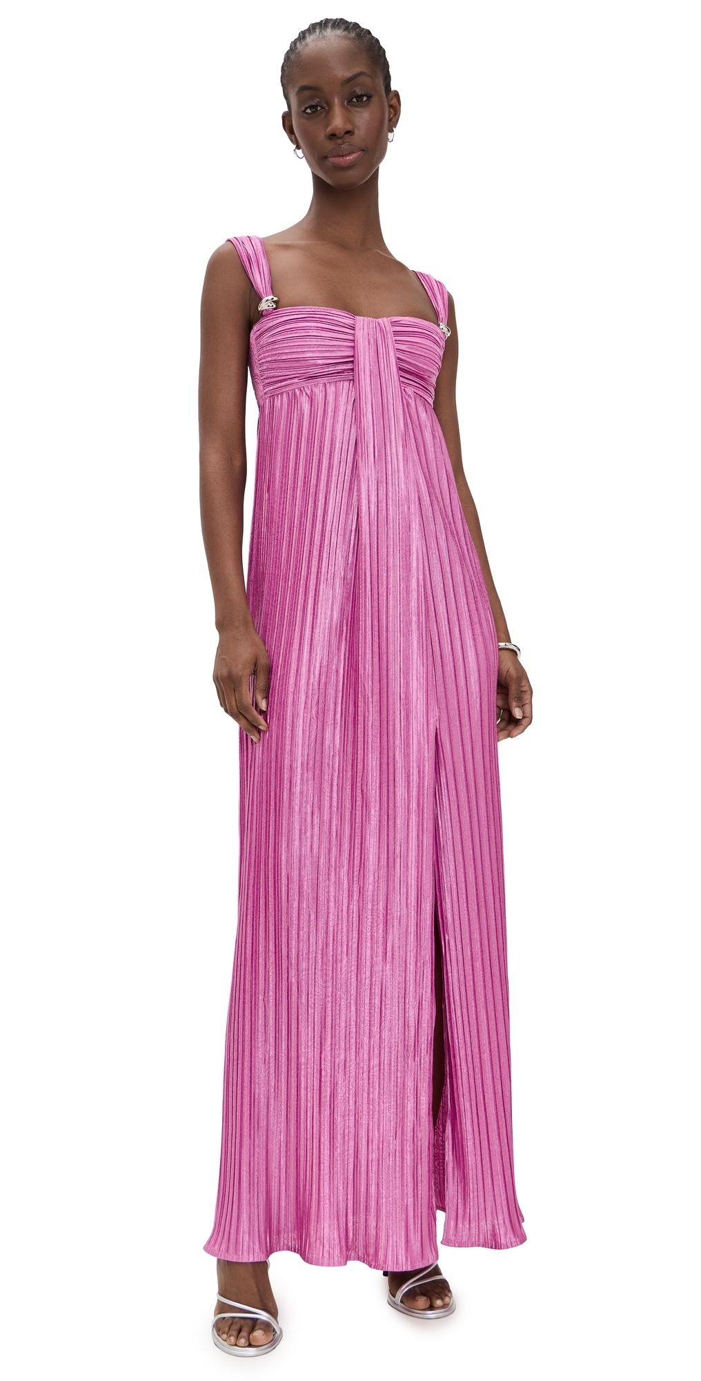 Sabina Musayev Olive Maxi Dress Fuchsia Pink M